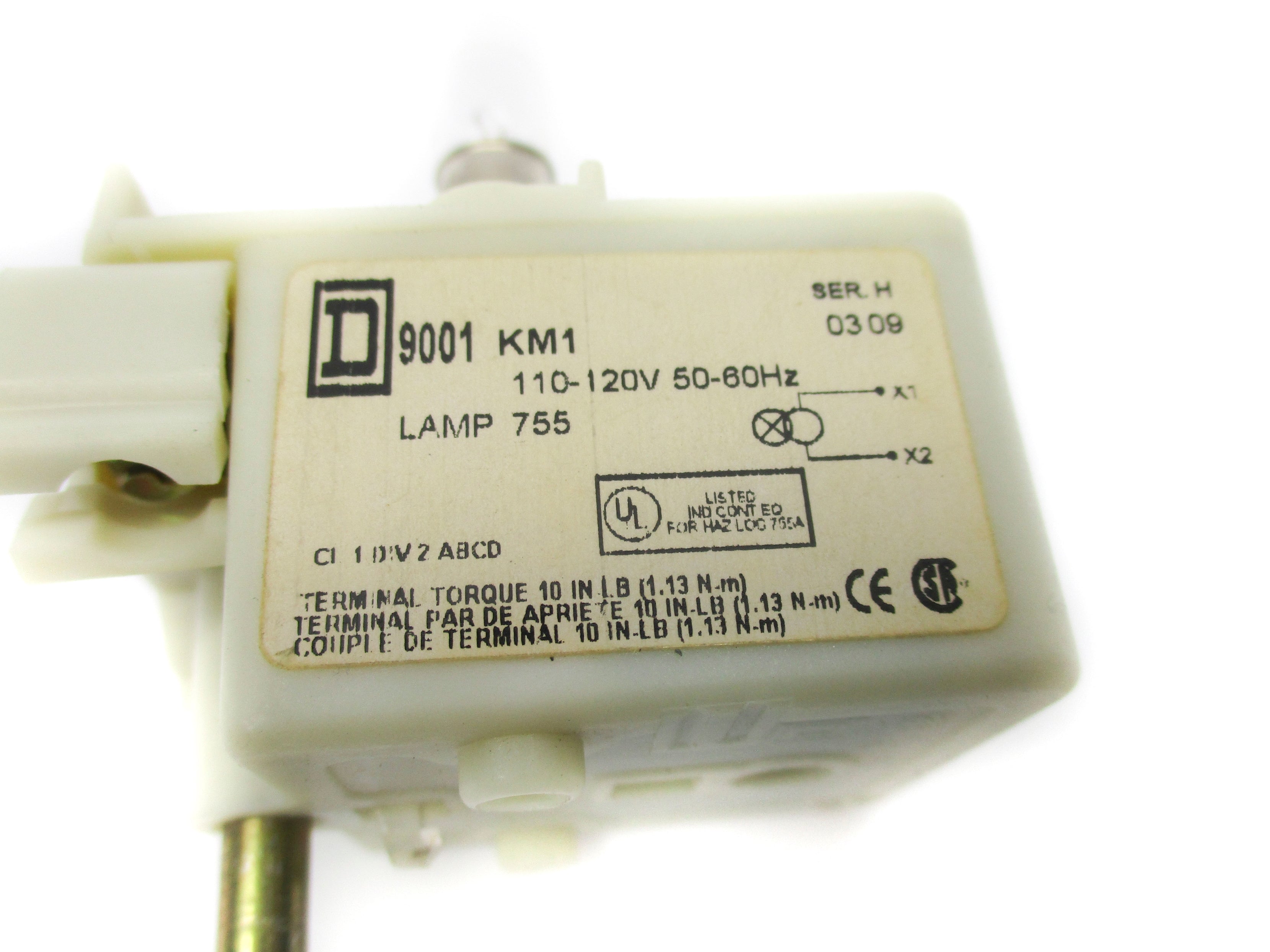 SQUARE D 9001KM1 SER. H (AS PICTURED) NSNP