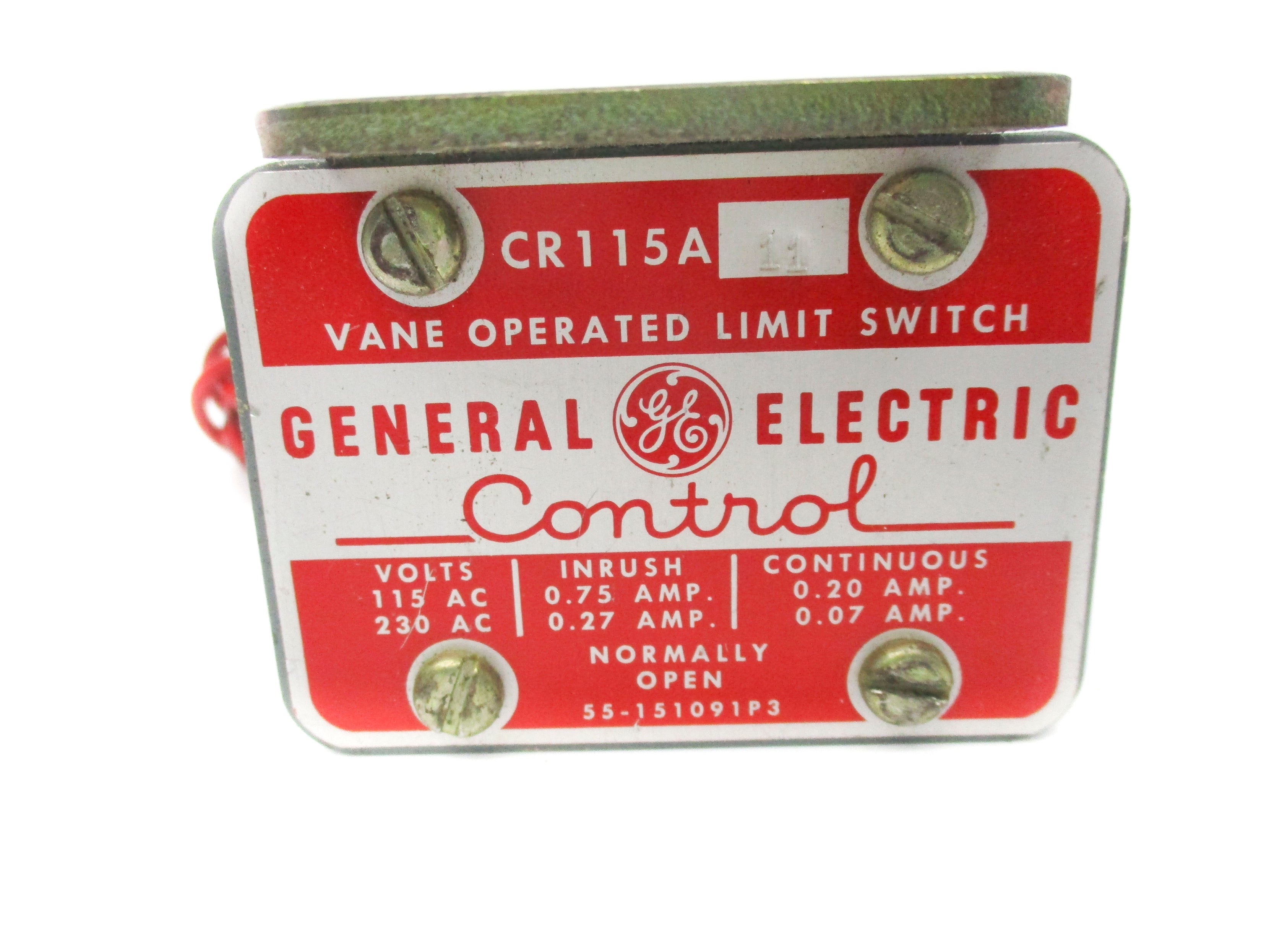 GENERAL ELECTRIC CR115A11 UNMP