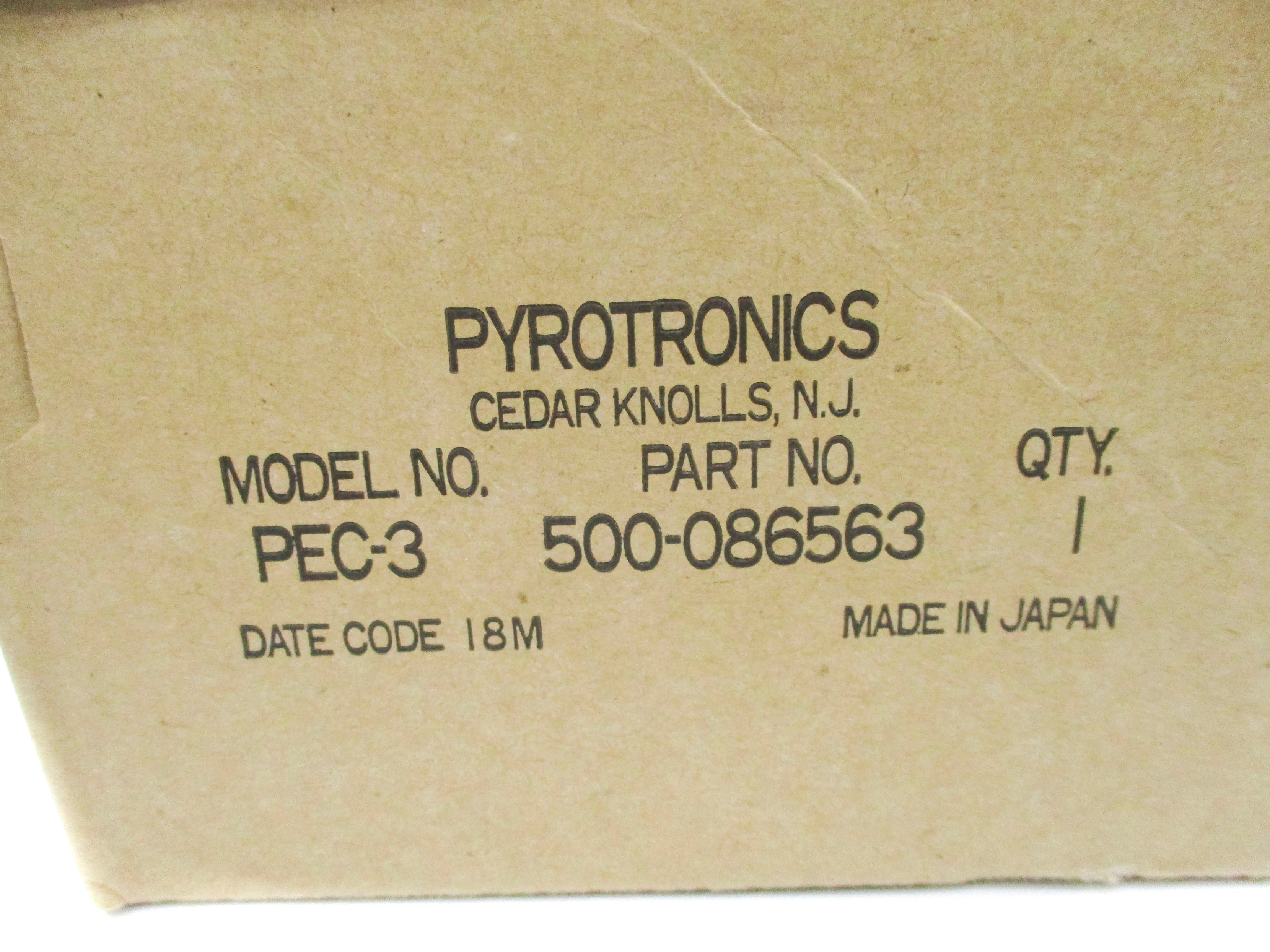 PYROTRONICS PEC-3 NSMP