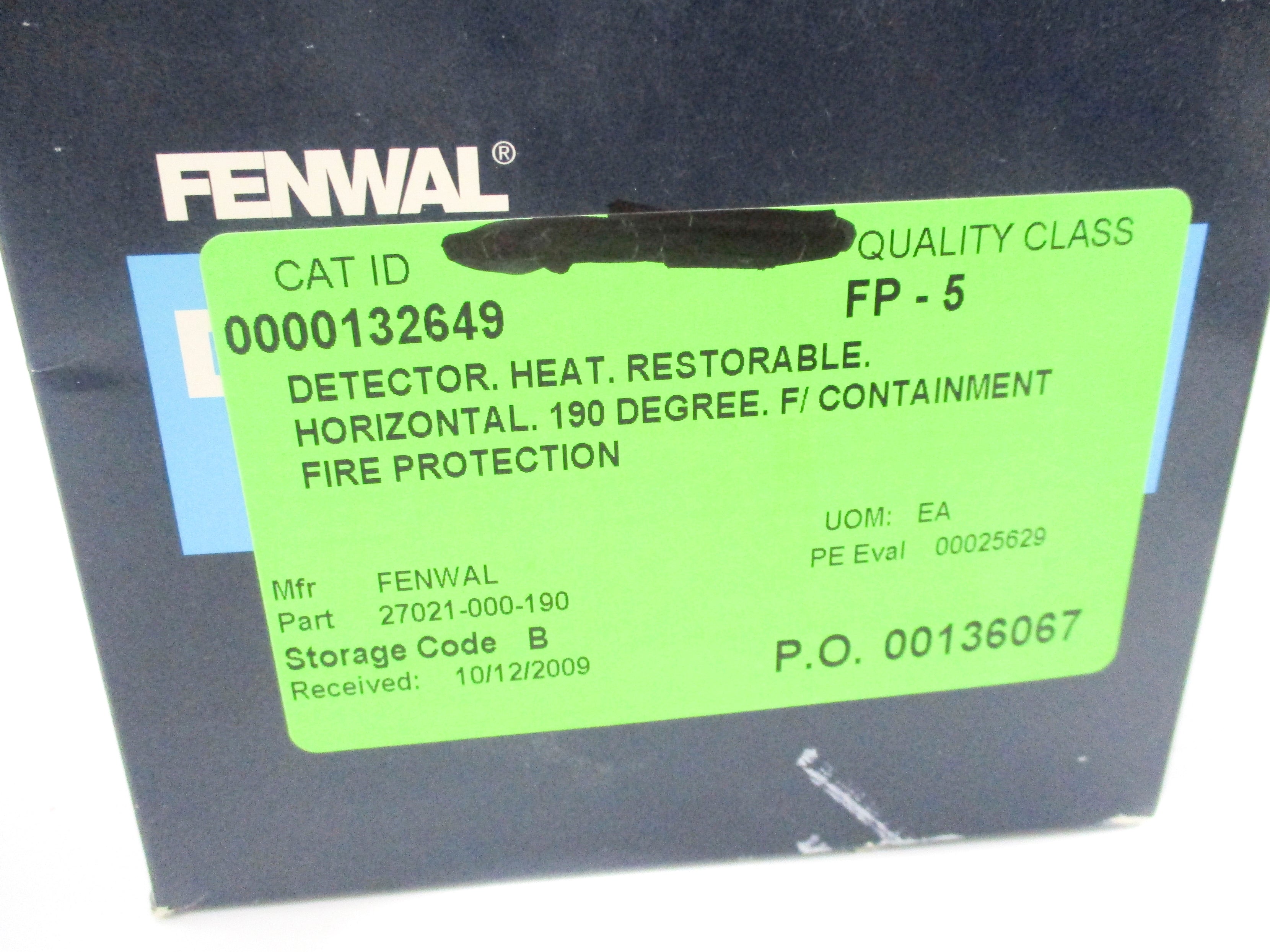 FENWAL 27021-000-190 NSMP