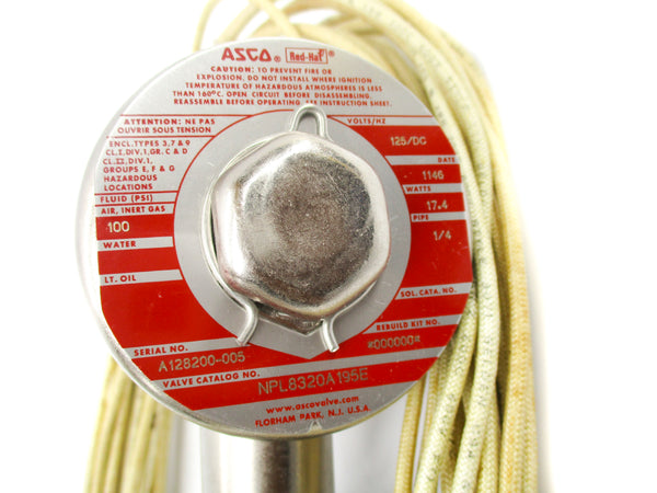 ASCO NPL8320A195E 100PSI 125VDC NSNP
