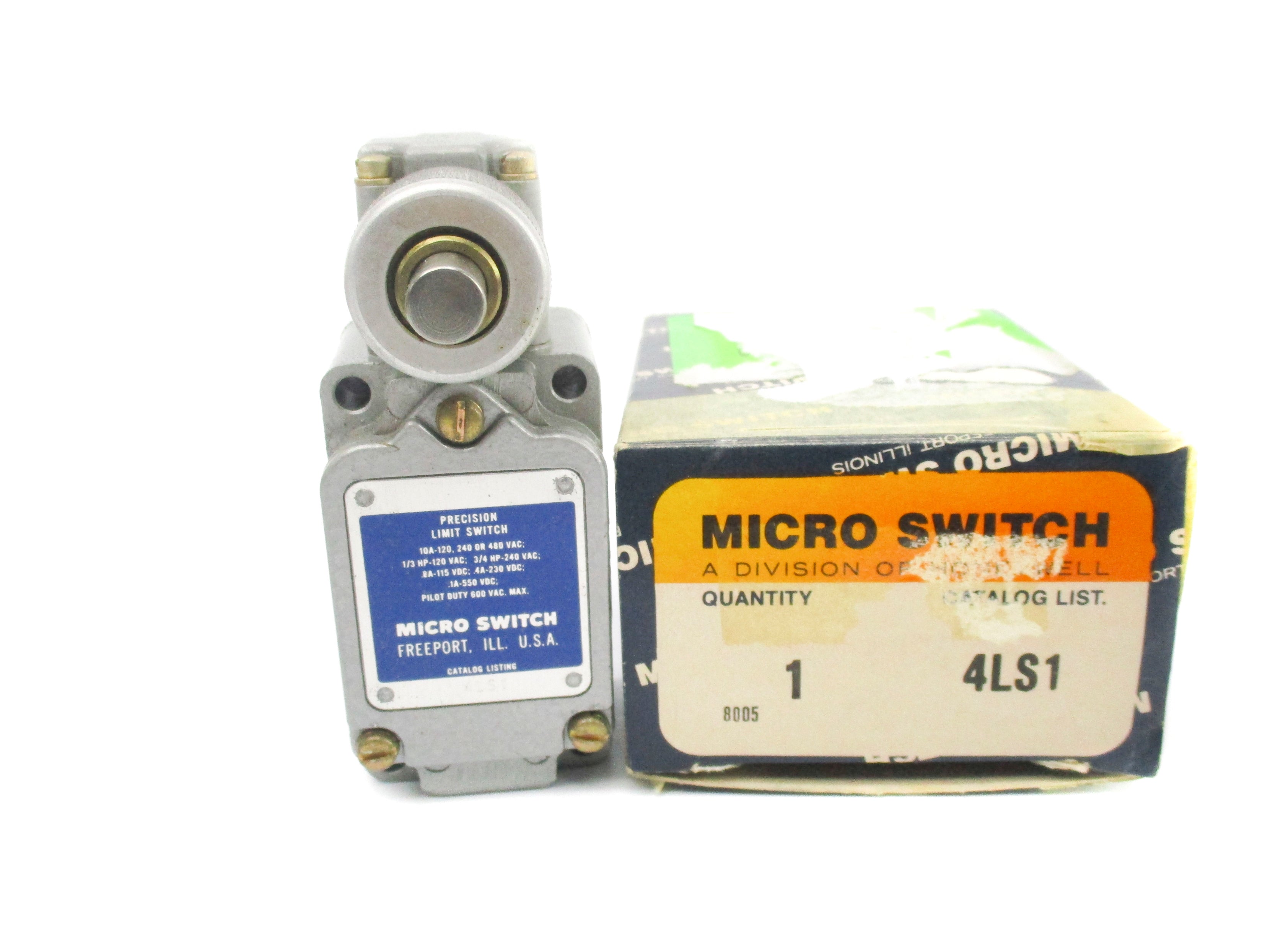 MICRO SWITCH 4LS1 600VAC 10A (GREY) NSMP