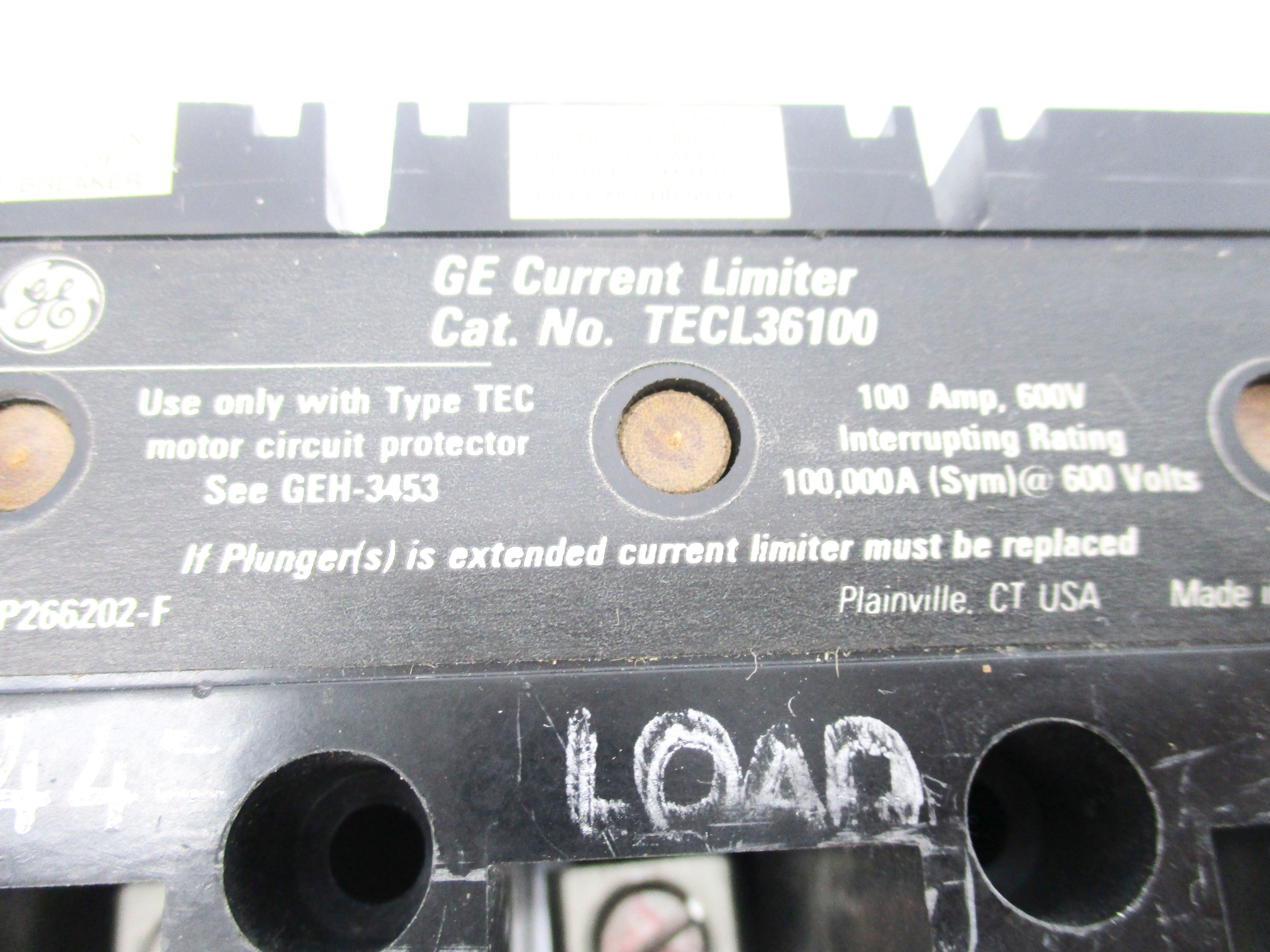 GENERAL ELECTRIC TECL36100 UNMP