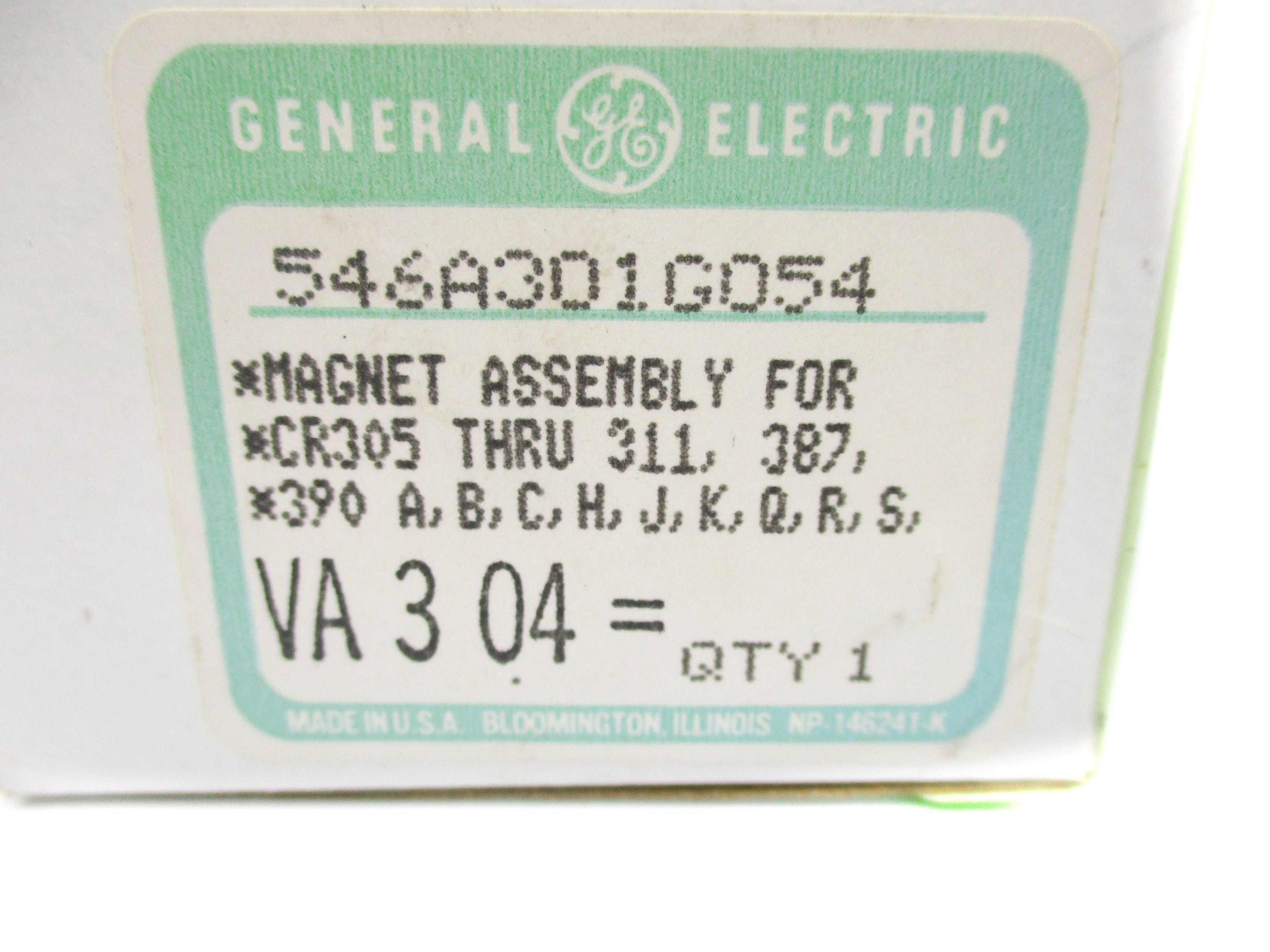 GENERAL ELECTRIC 546A301G054 NSMP