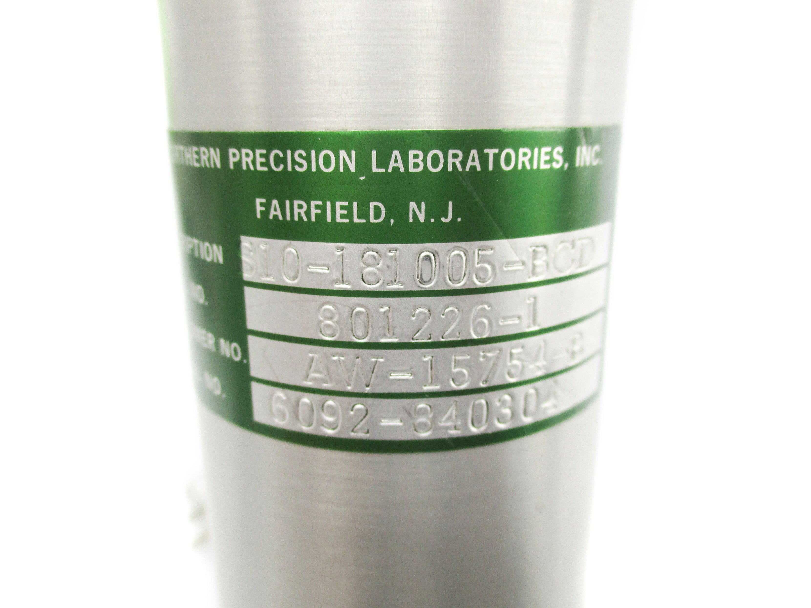 NORTHERN PRECISION 801226-1 NSNP