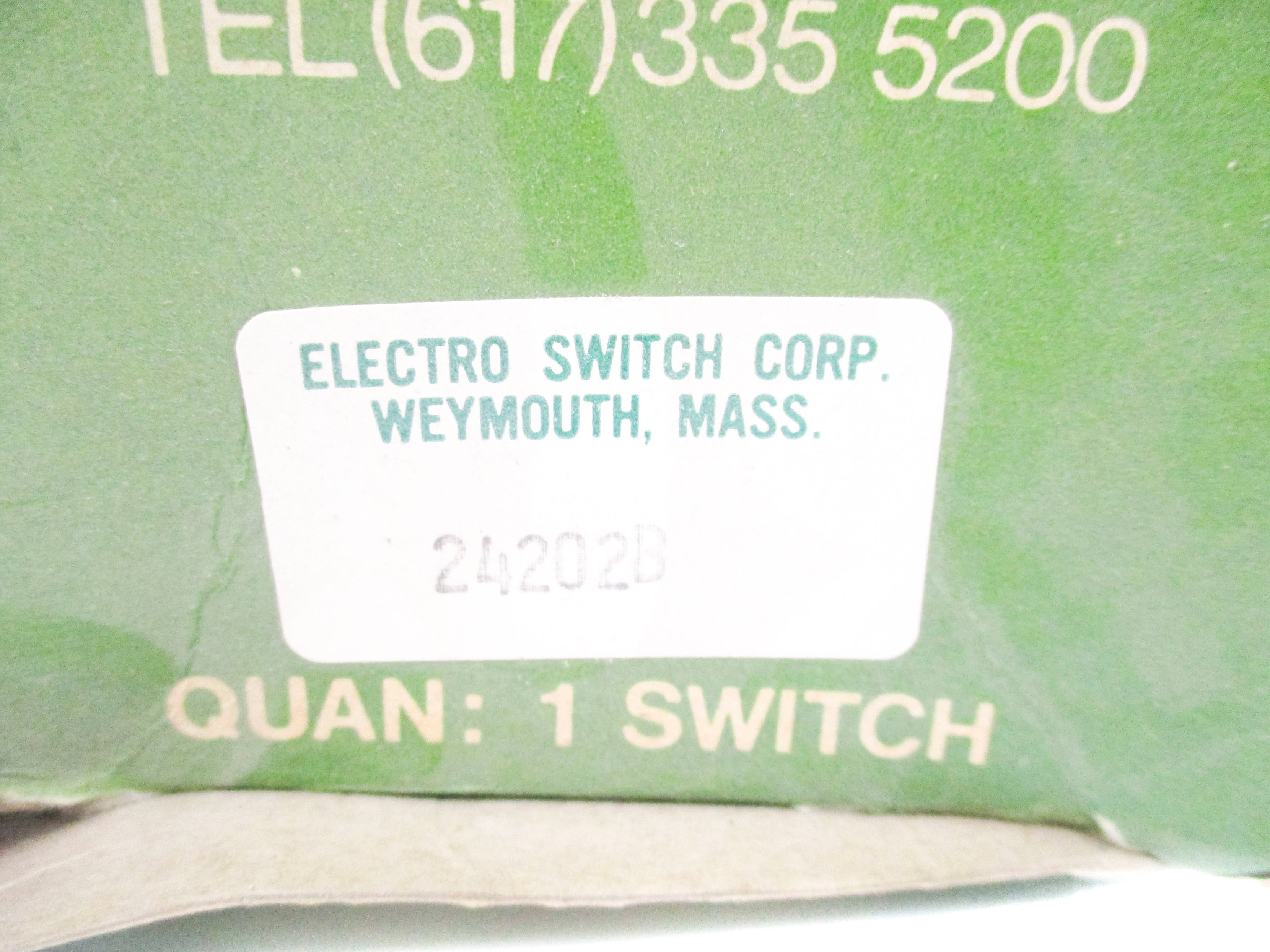 ELECTRO SWITCH 24202B NSMP