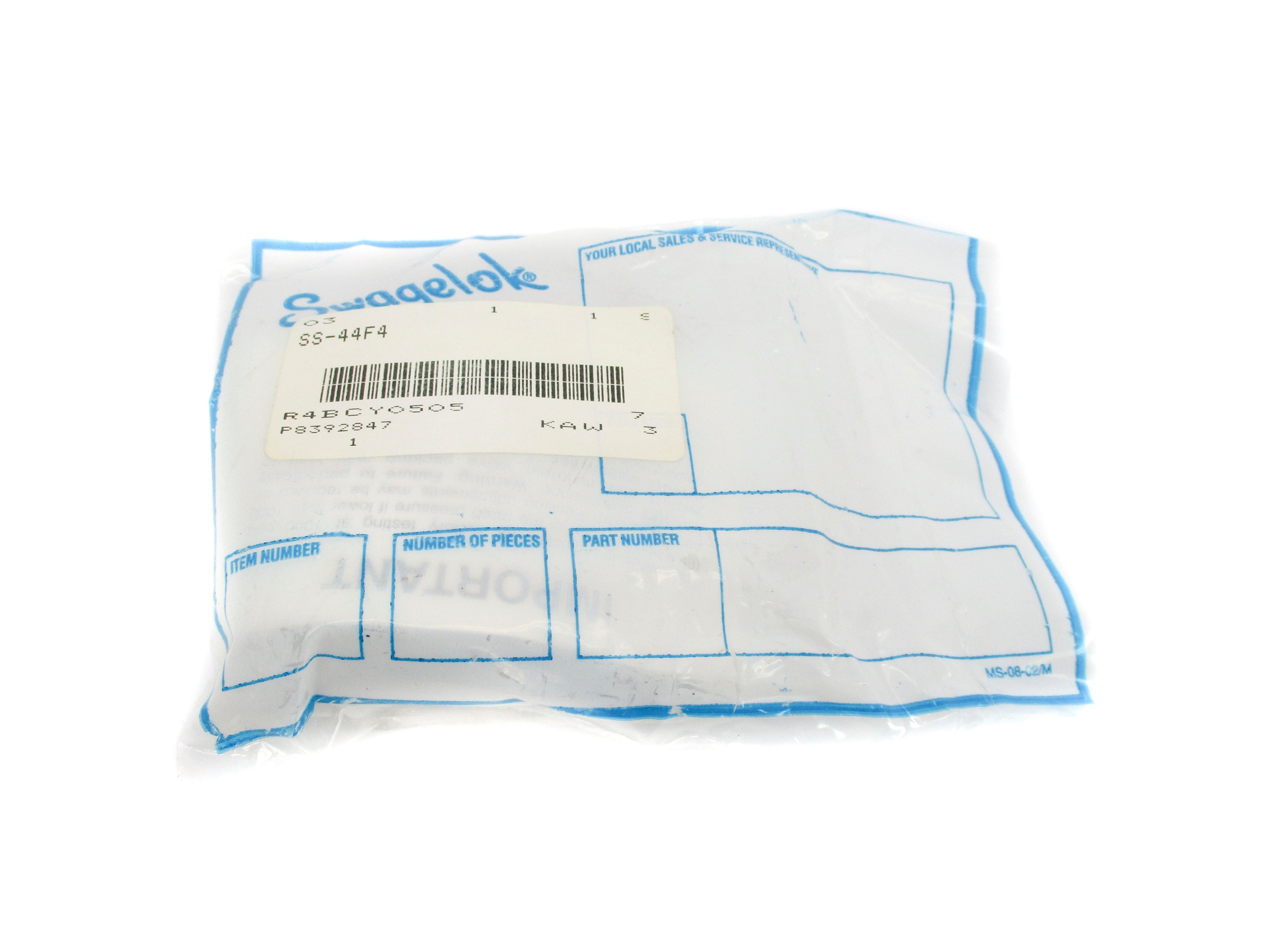 SWAGELOK SS-44F4 NSMP