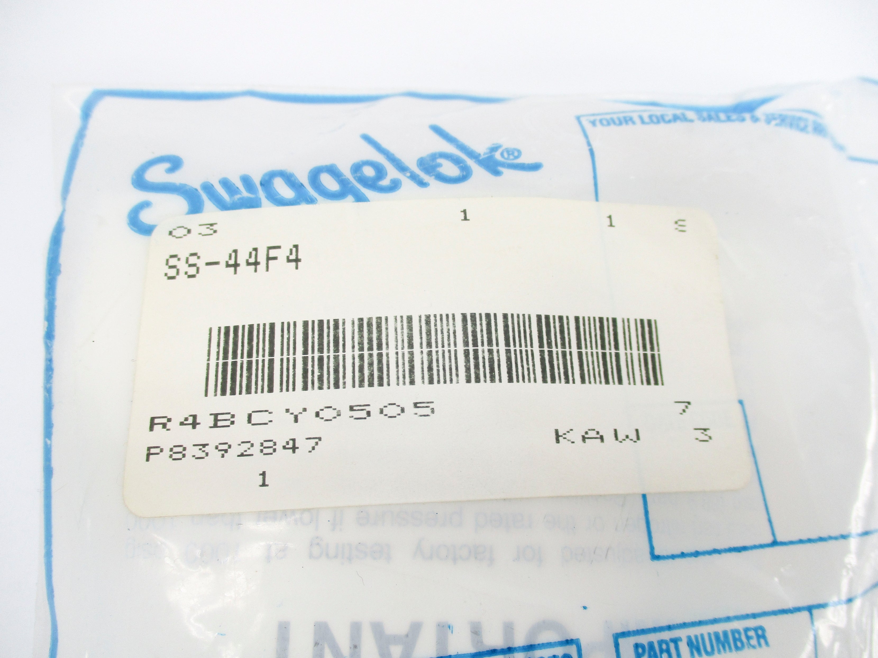 SWAGELOK SS-44F4 NSMP
