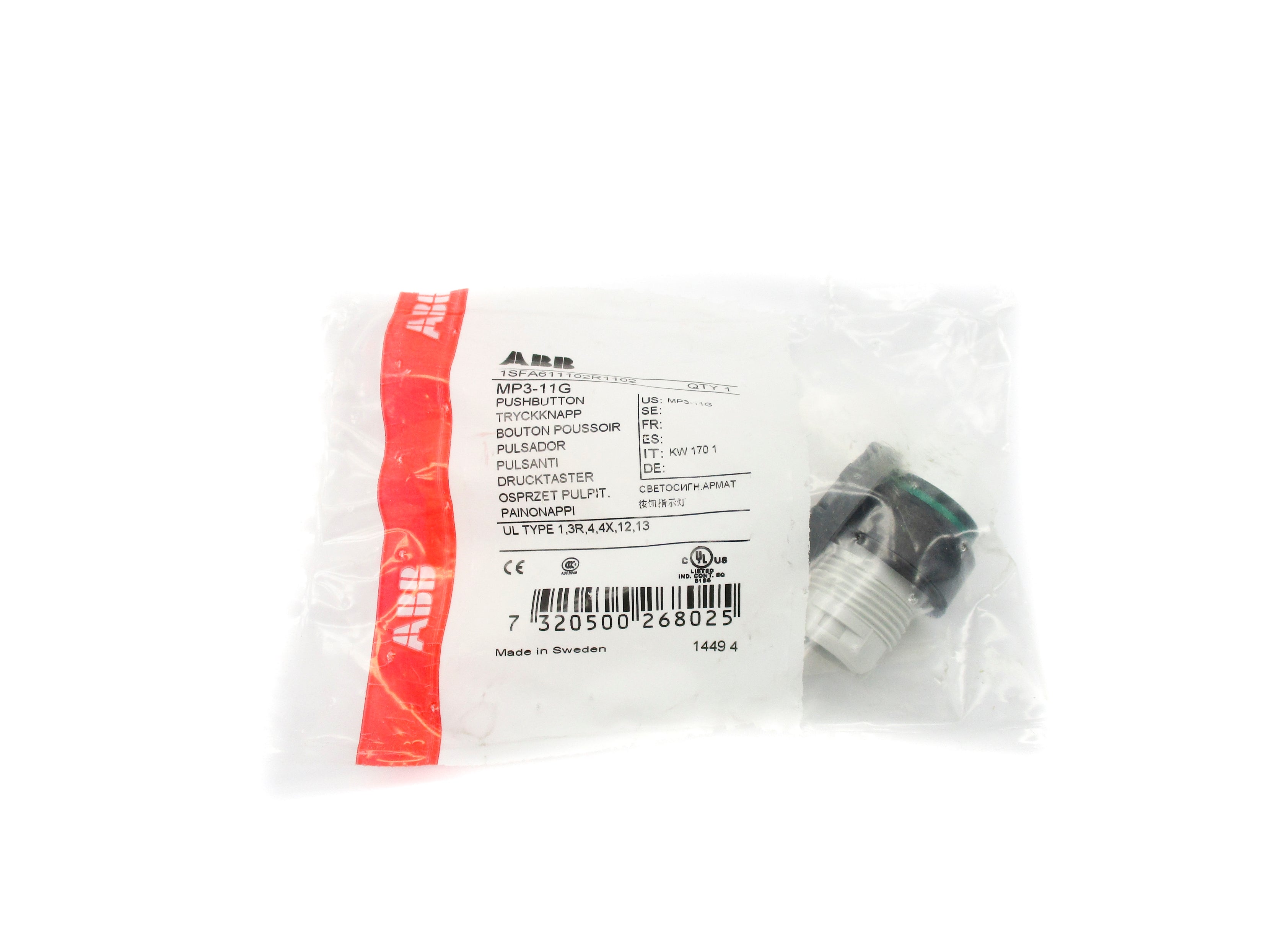 ABB 1SFA611102R1102 MP3-11G NSMP