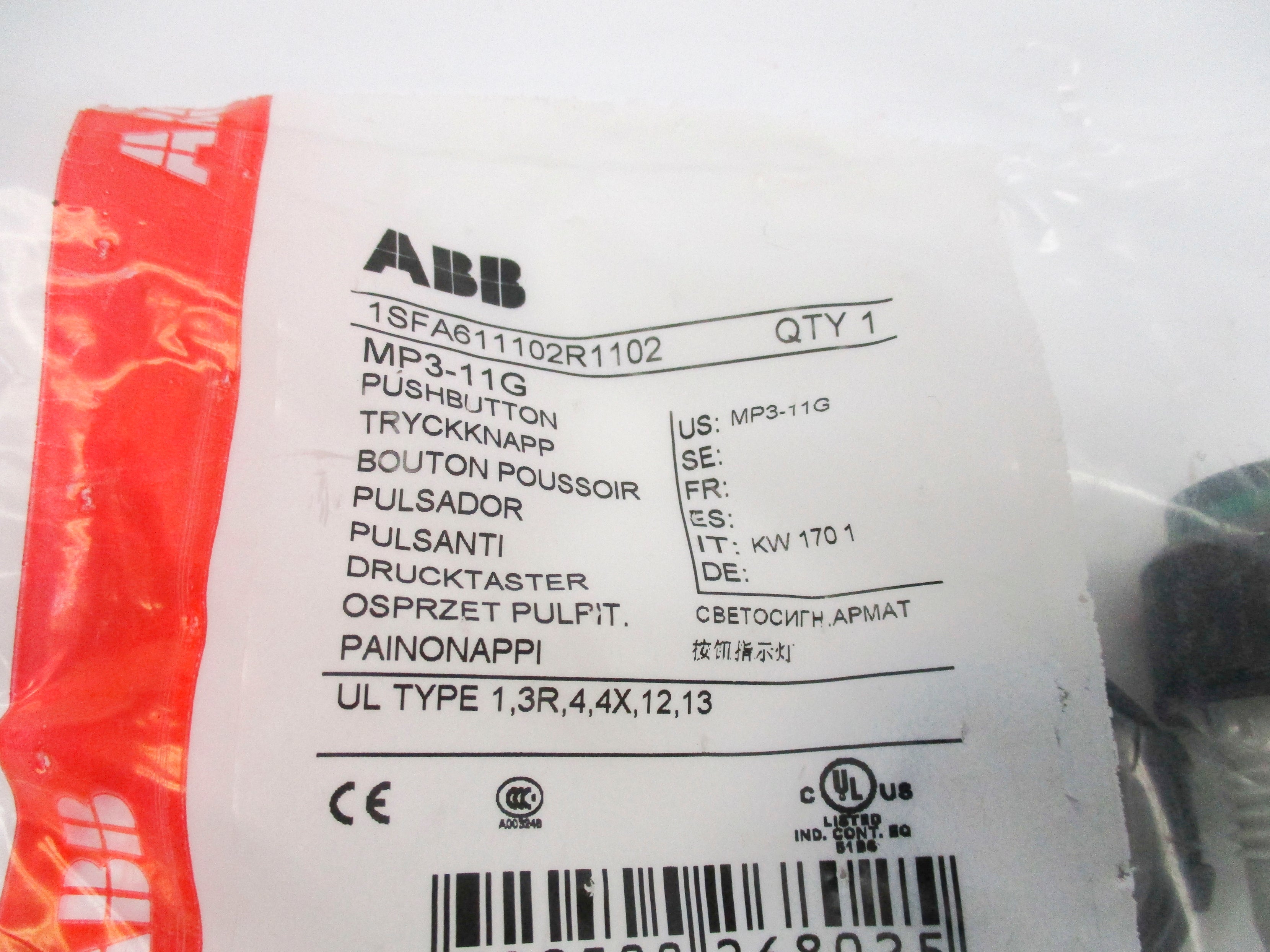 ABB 1SFA611102R1102 MP3-11G NSMP