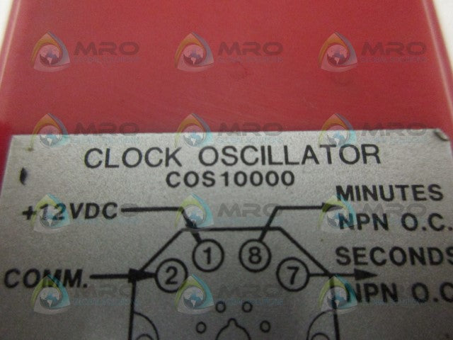 RED LION COS1000 12VDC CLOCK OSCILLATOR *NEW NO BOX*