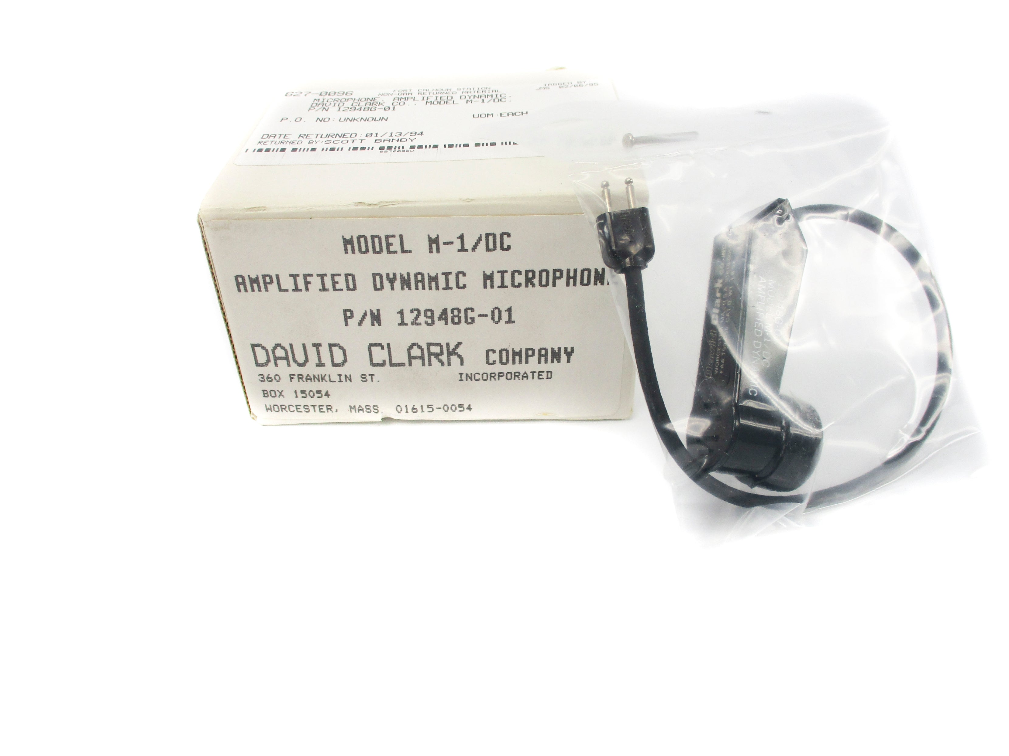DAVID CLARK 12948G-01 NSMP