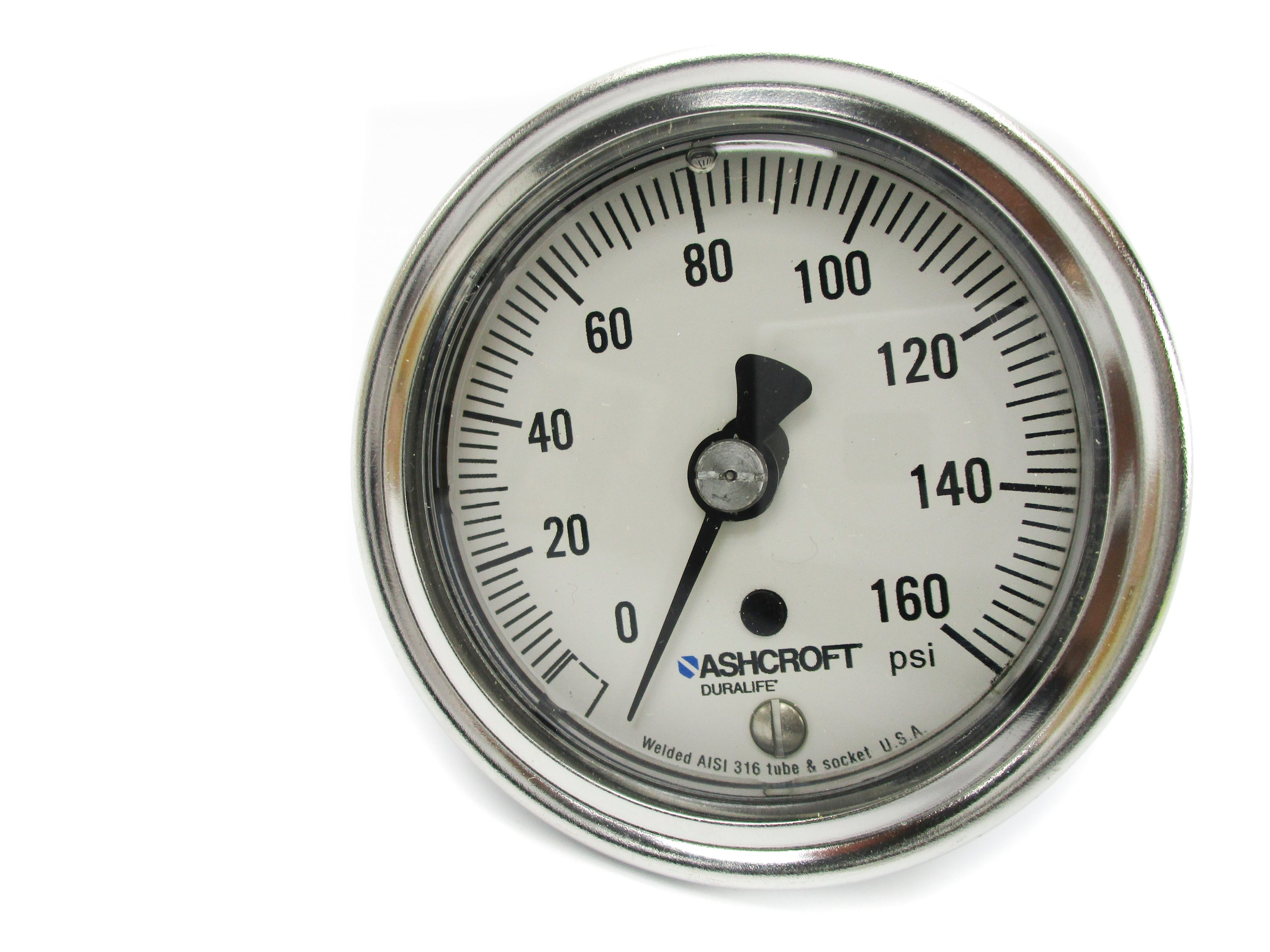 ASHCROFT 25-1009-SW-02B-160# 0-160PSI NSMP