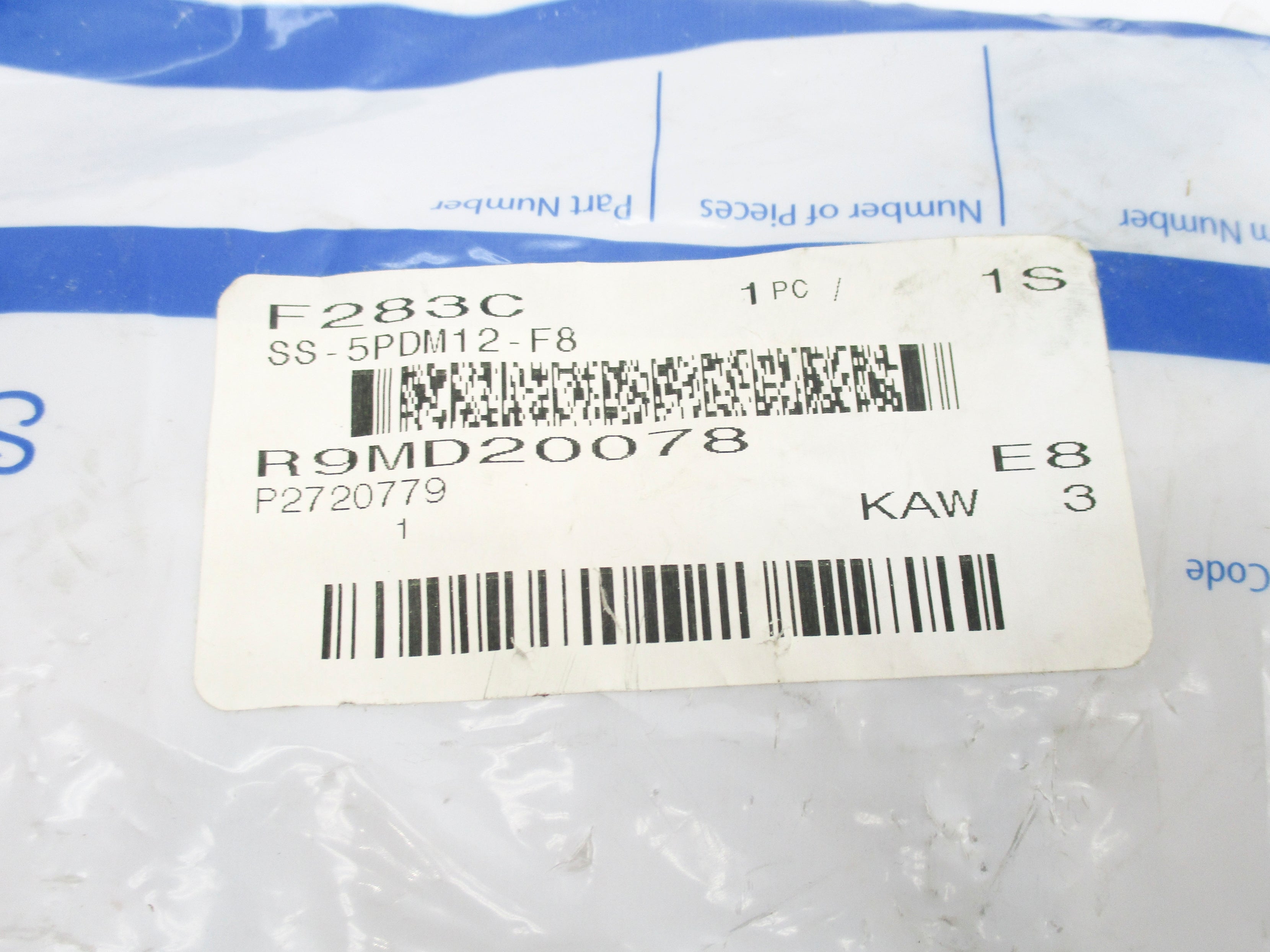 SWAGELOK SS-5PDM12-F8 NSMP