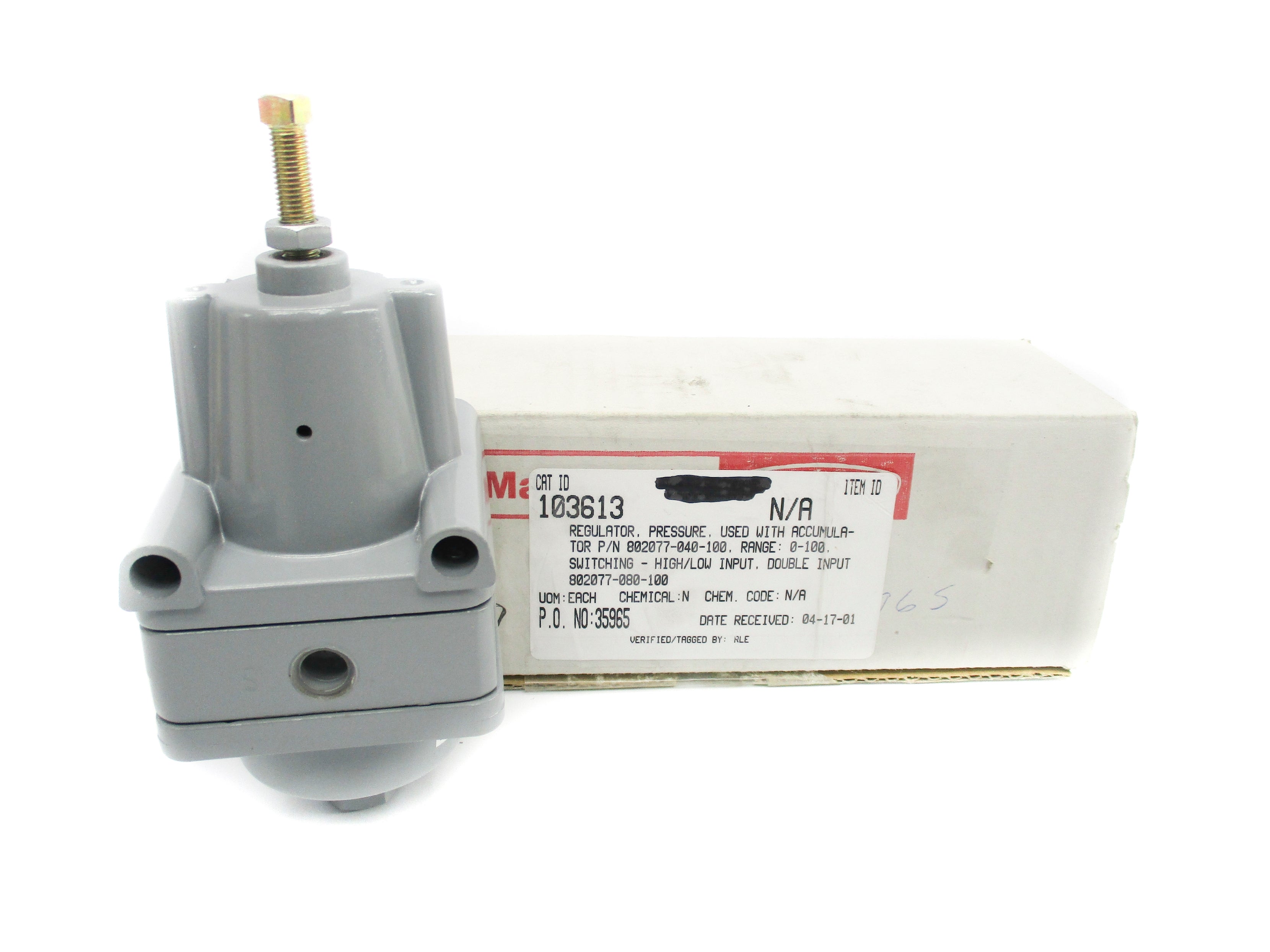 INGERSOLL RAND 802077-040-100 0-100 NSMP