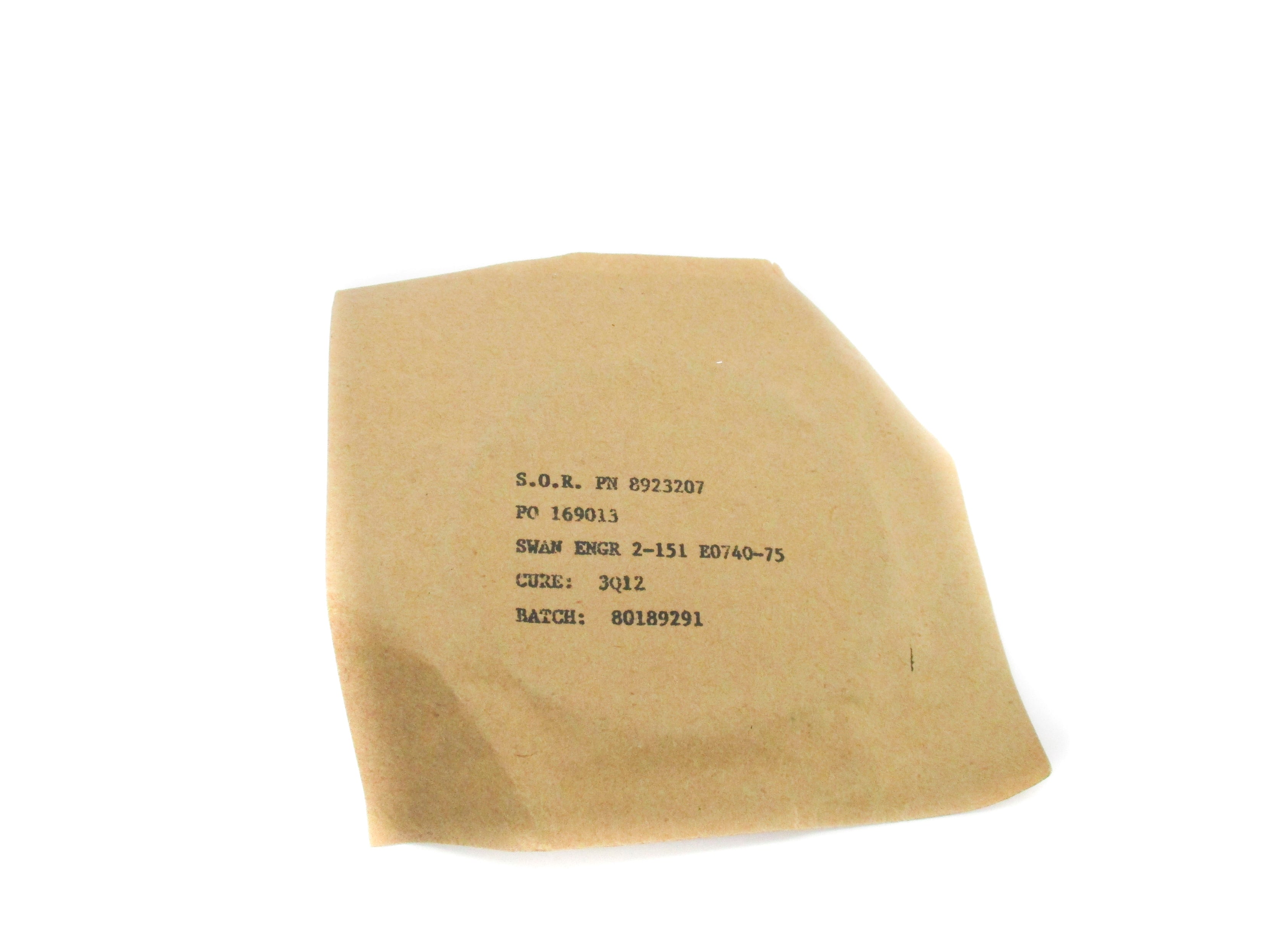 S.O.R. 8923207 NSMP
