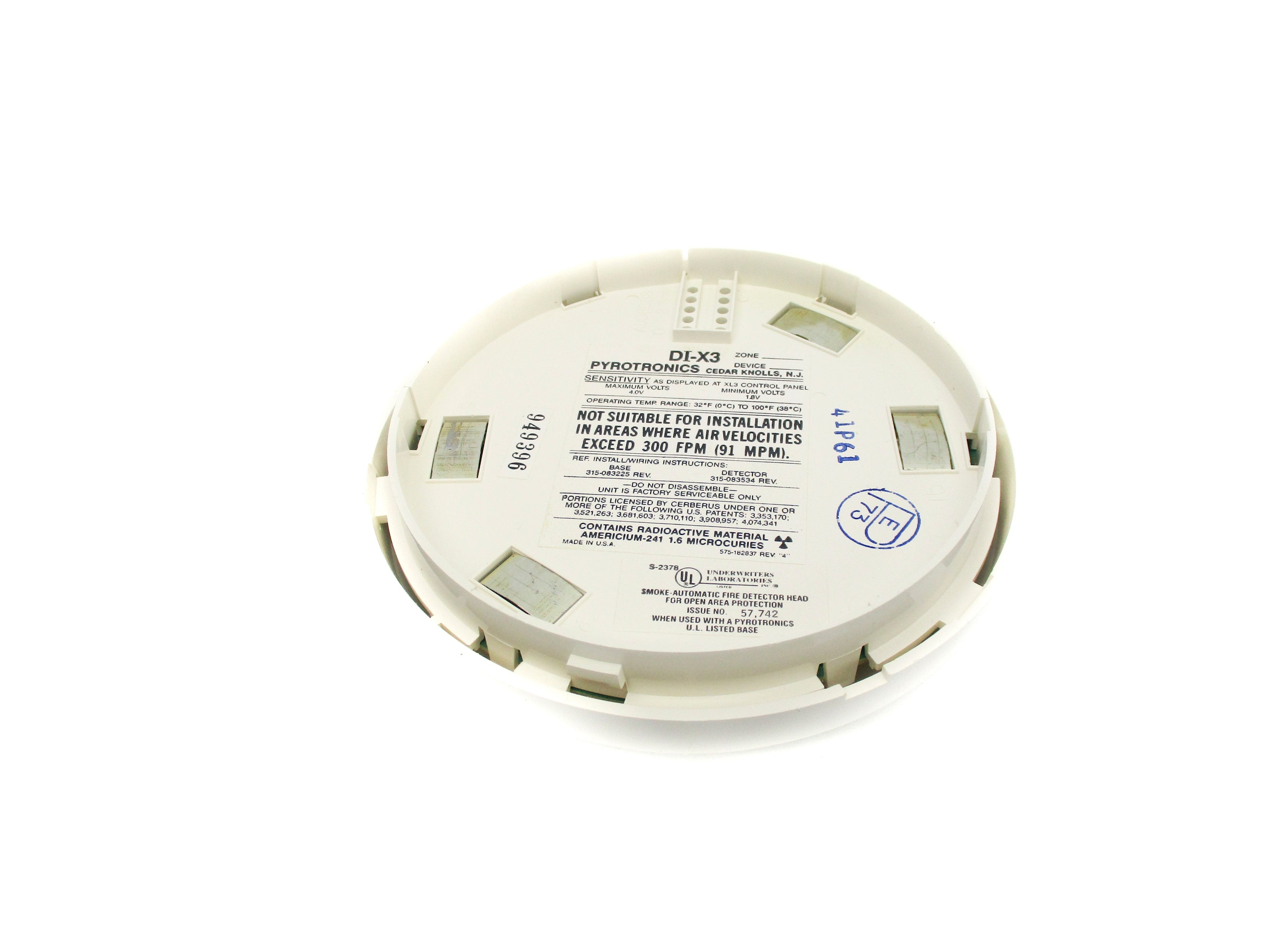 PYROTRONICS DI-X3 NSNP