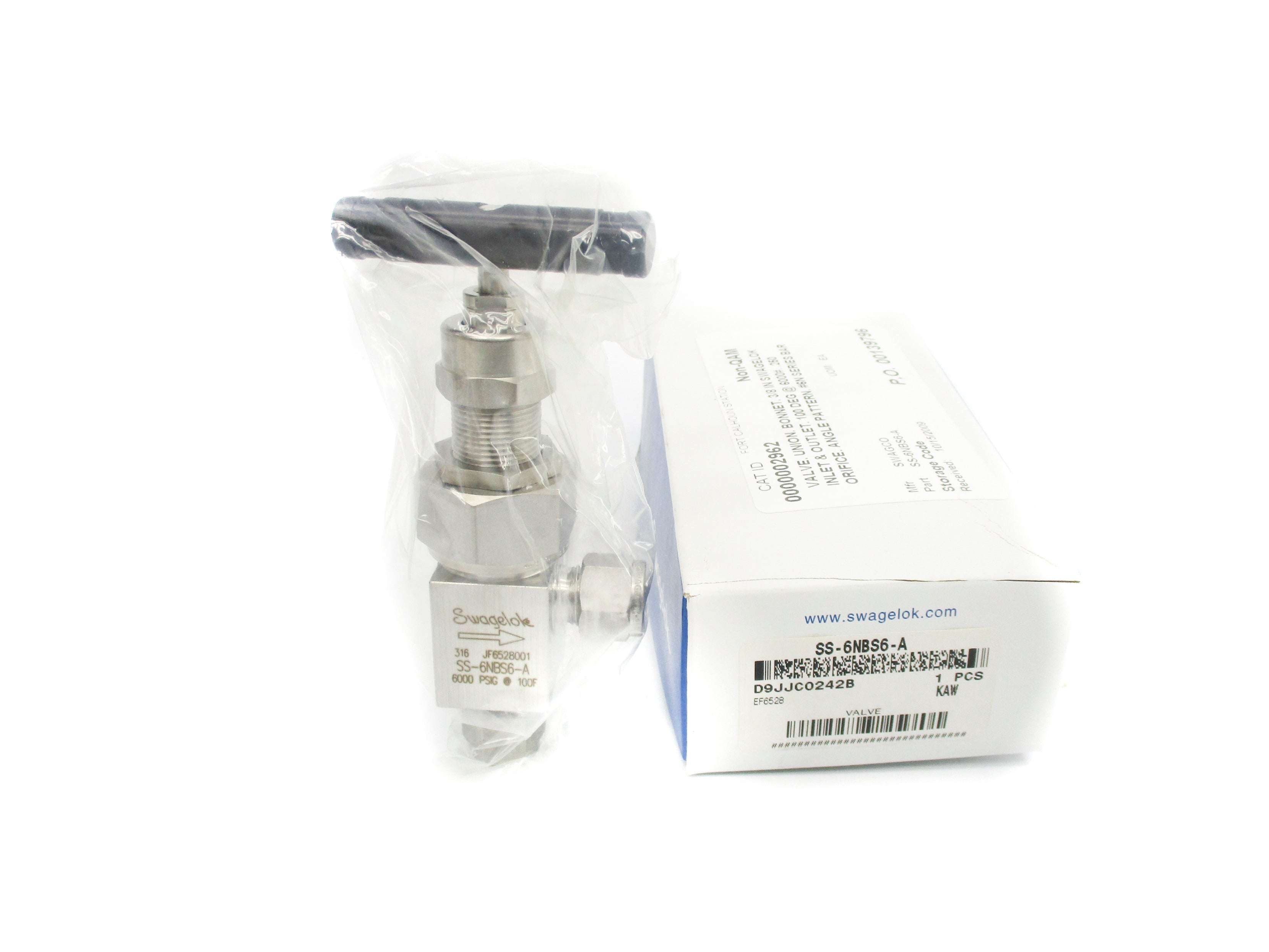 SWAGELOK SS-6NBS6-A 6000PSIG NSMP