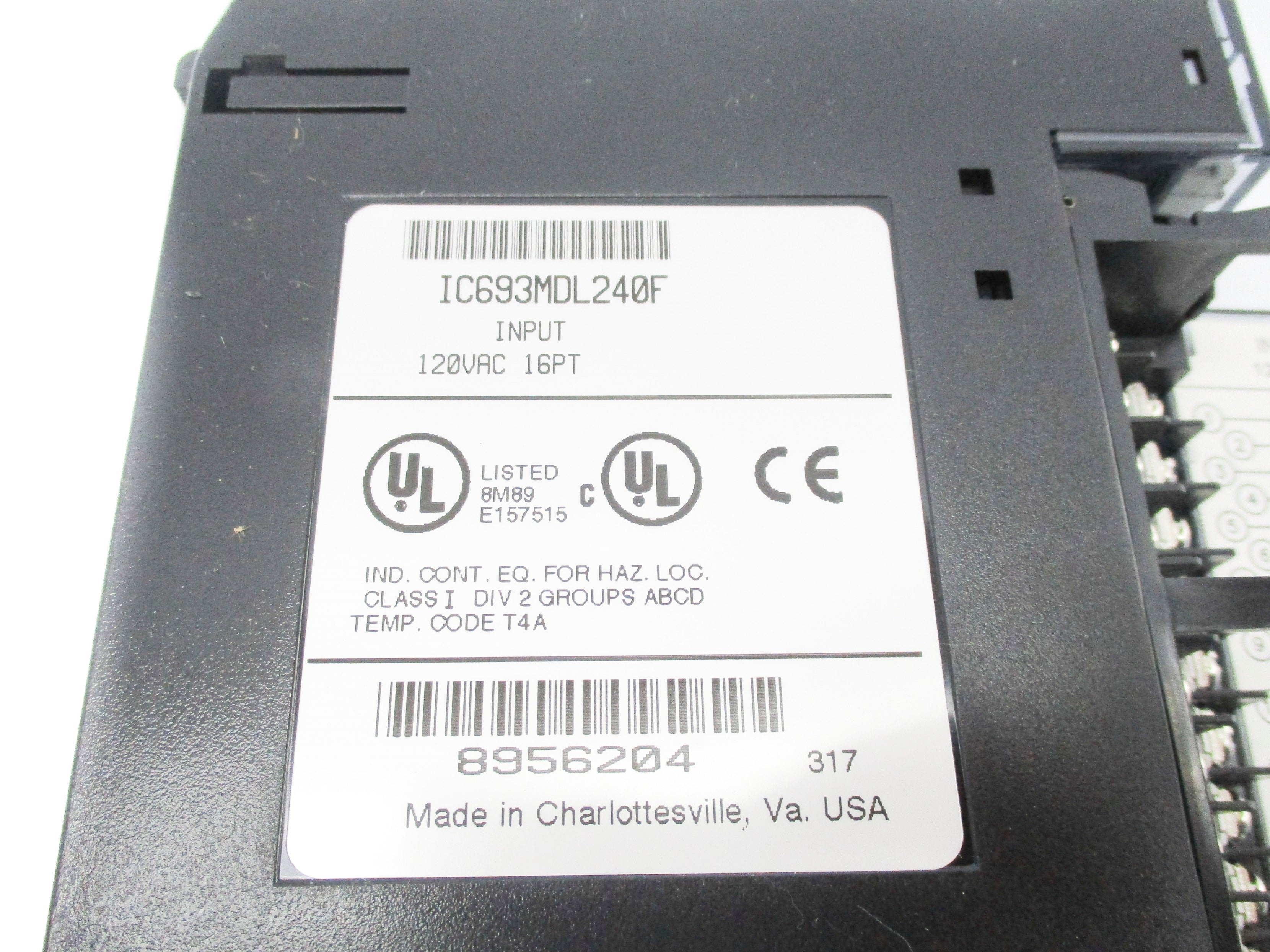 FANUC IC693MDL240F NSNP
