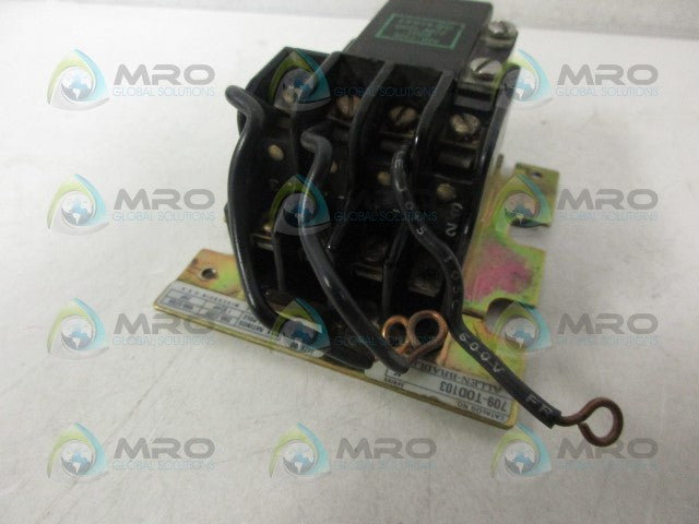 ALLEN BRADLEY 709-T0D103 SER.K STARTER *USED*