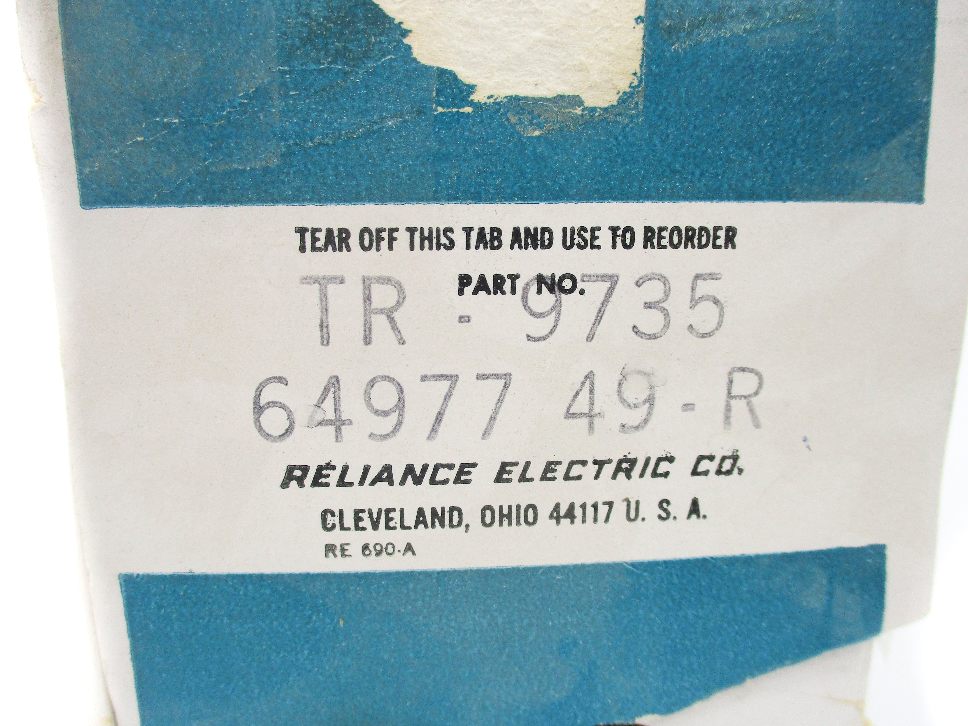 RELIANCE ELECTRIC TR-9735 NSMP