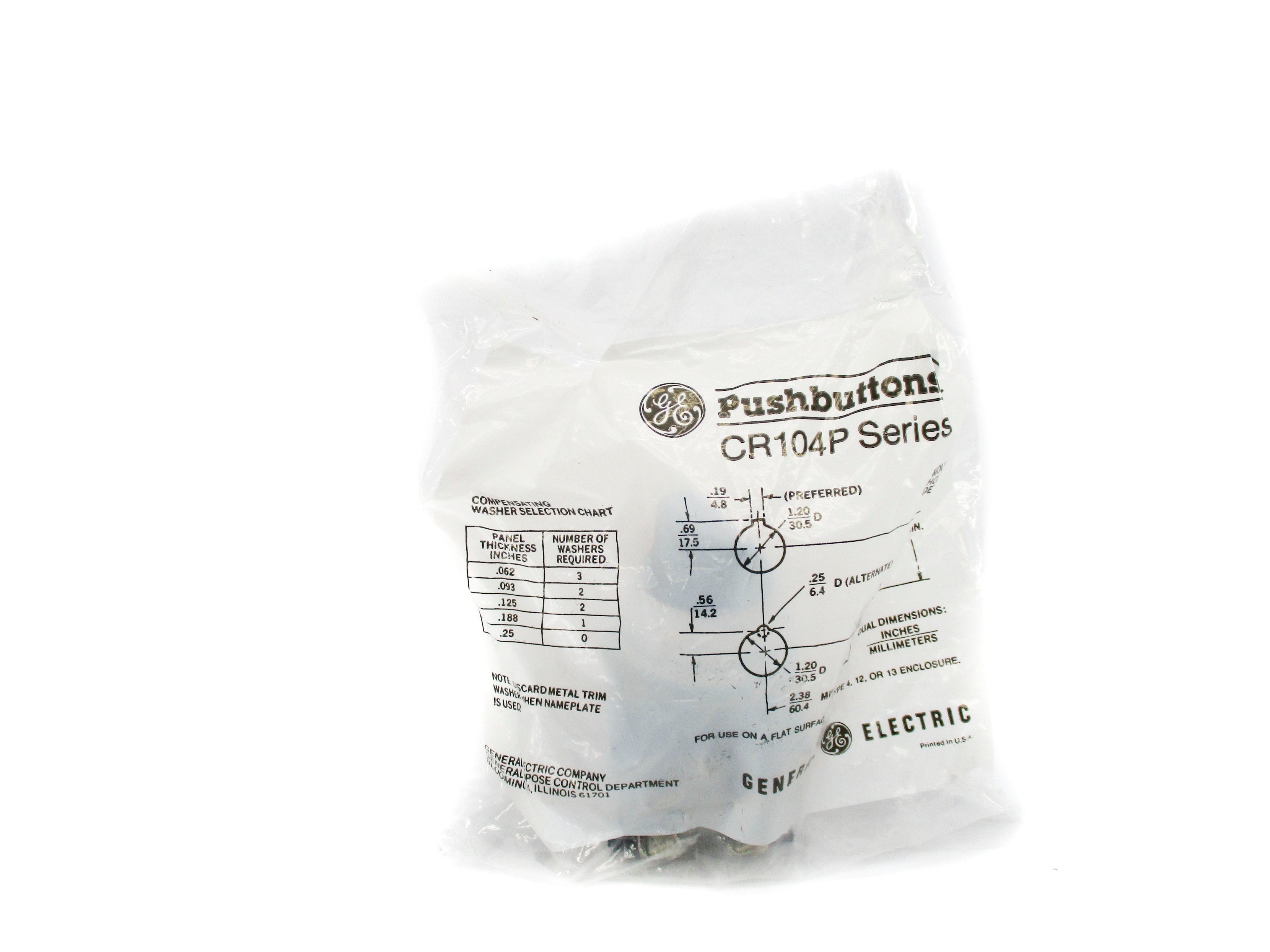 GENERAL ELECTRIC CR104P NSMP