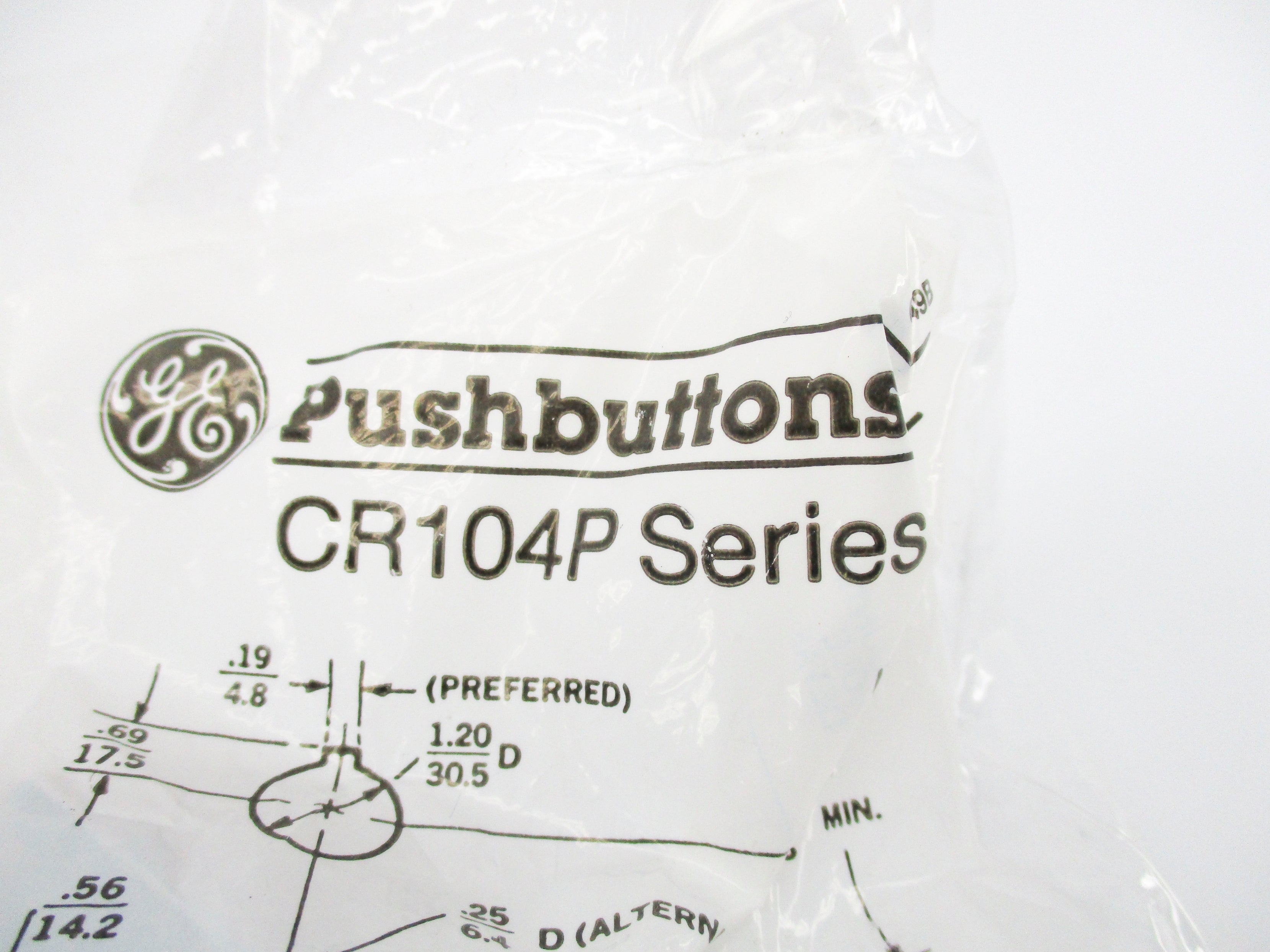 GENERAL ELECTRIC CR104P NSMP