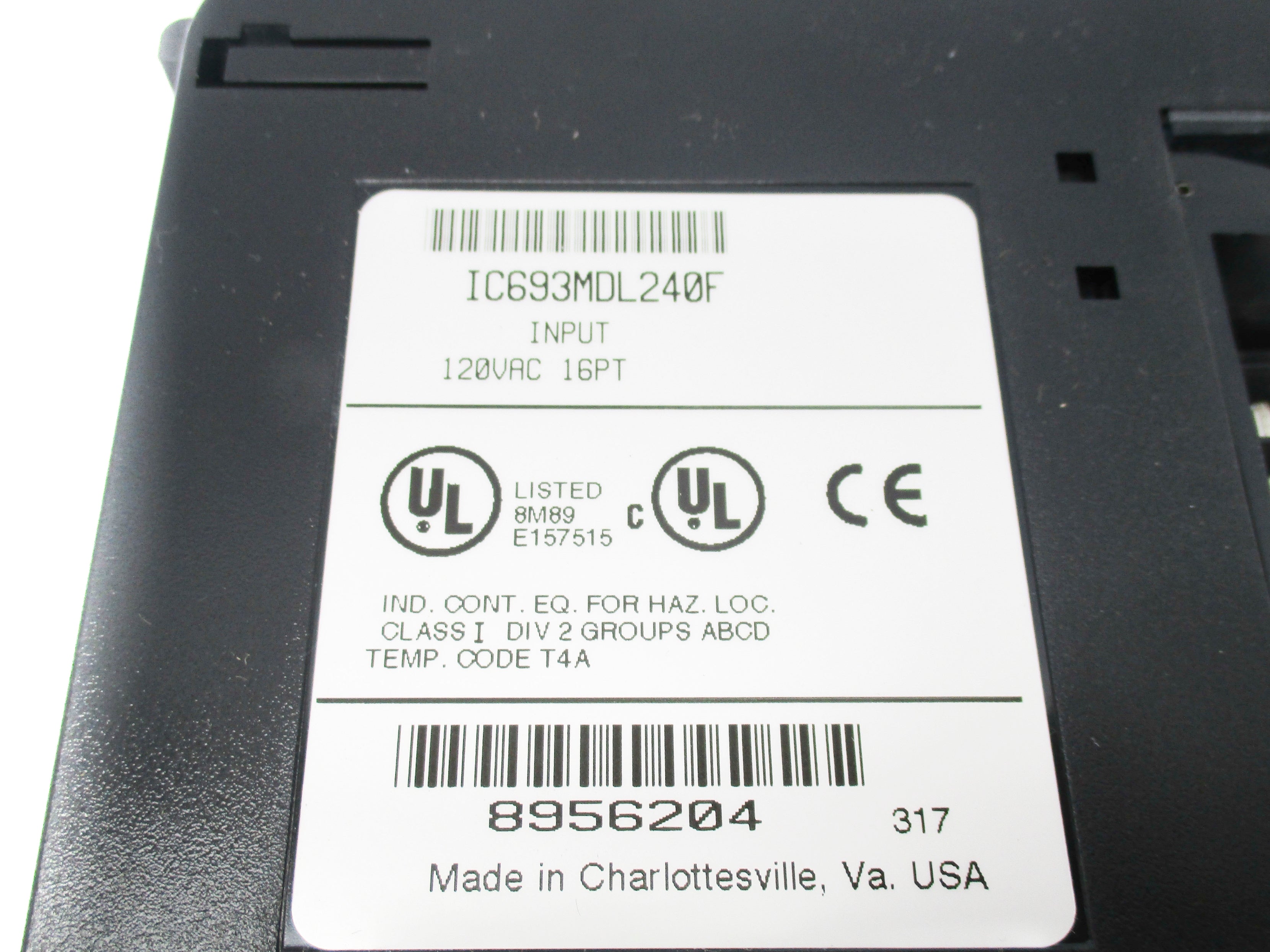 FANUC IC693MDL240F (AS PICTURED) NSNP