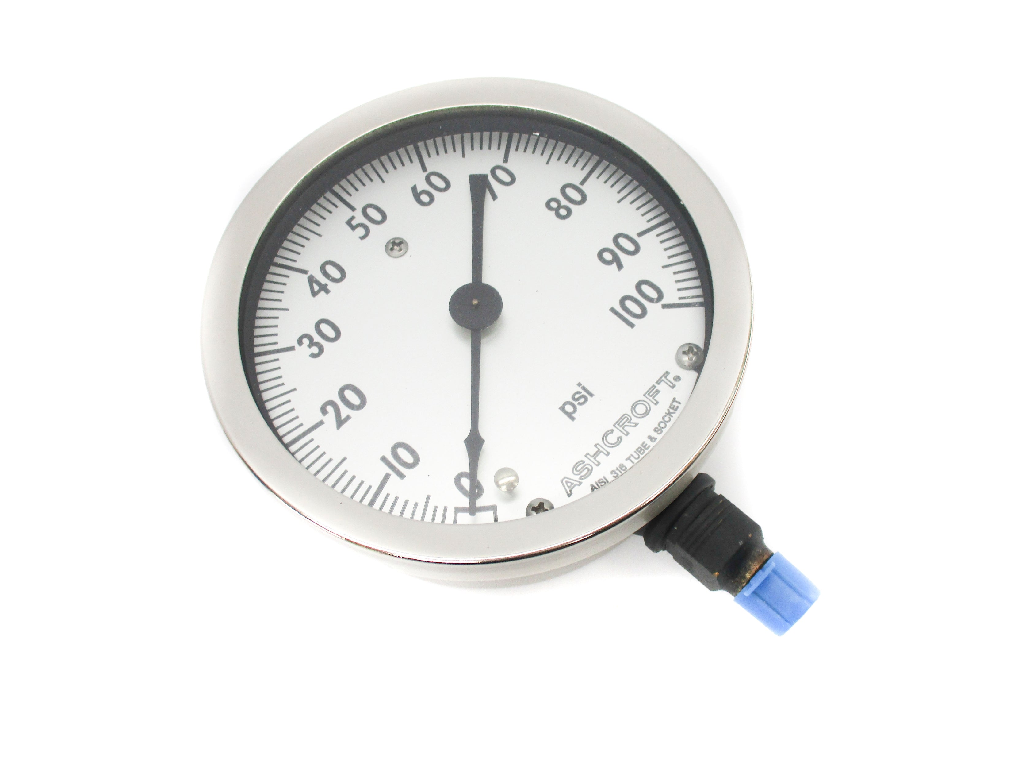 ASHCROFT 451009S02L100 0-100PSI NSMP