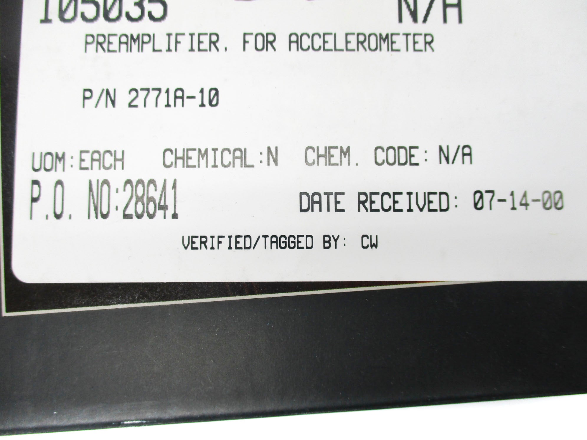ENDEVCO 2771A-10 NSMP