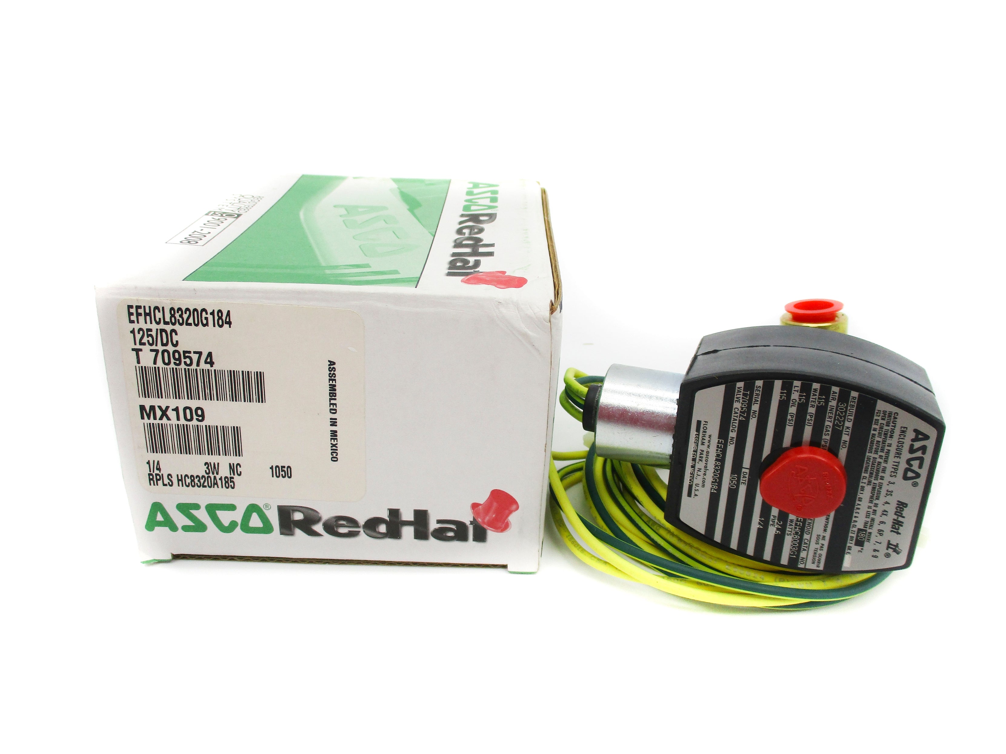ASCO EFHCL8320G184 125VDC 115PSI NSMP