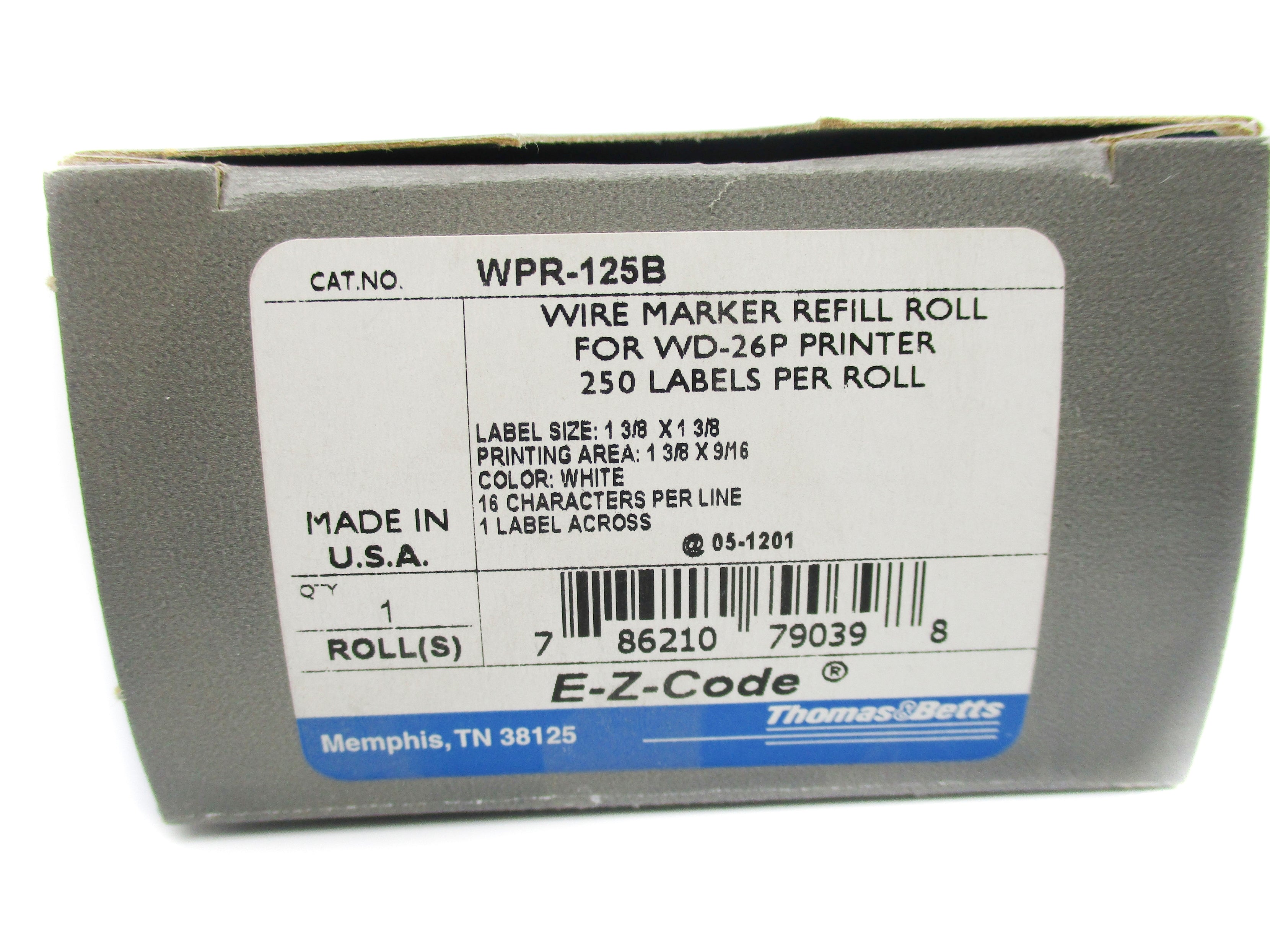 THOMAS&BETTS WPR-125B NSMP
