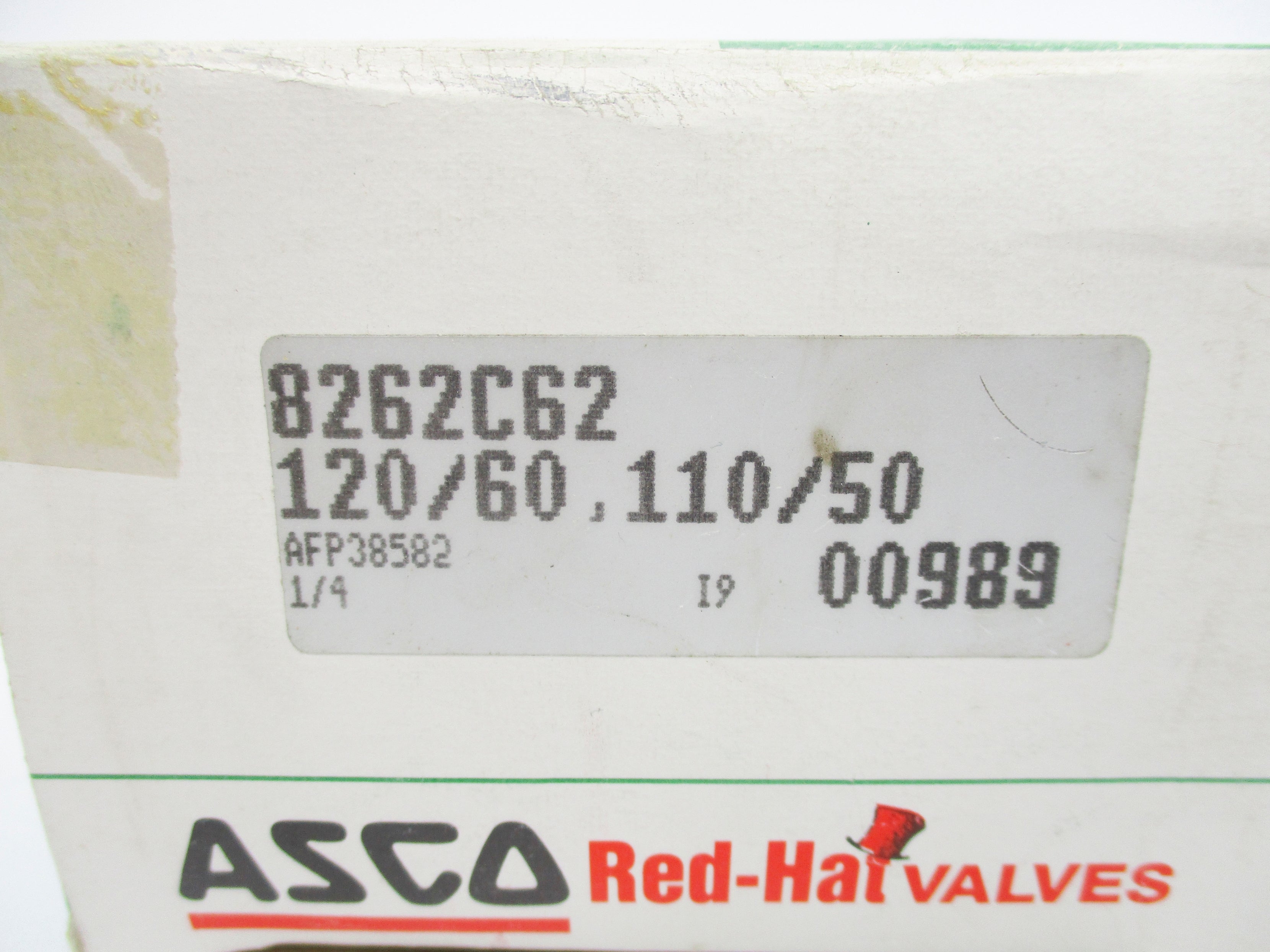 ASCO 8262C62 110/120V NSMP