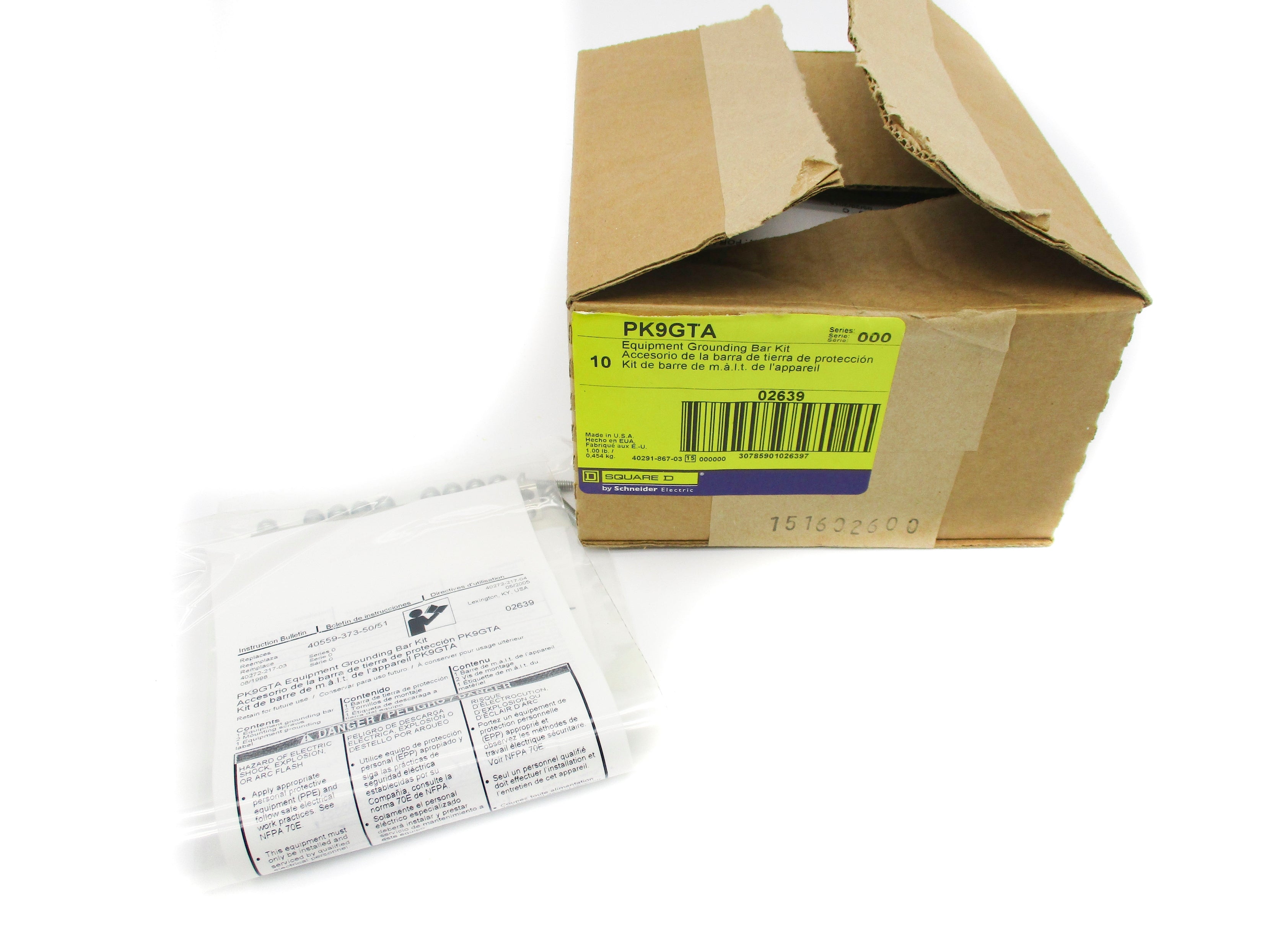 SQUARE D PK9GTA SER. 000 (PKG OF 10) NSMP