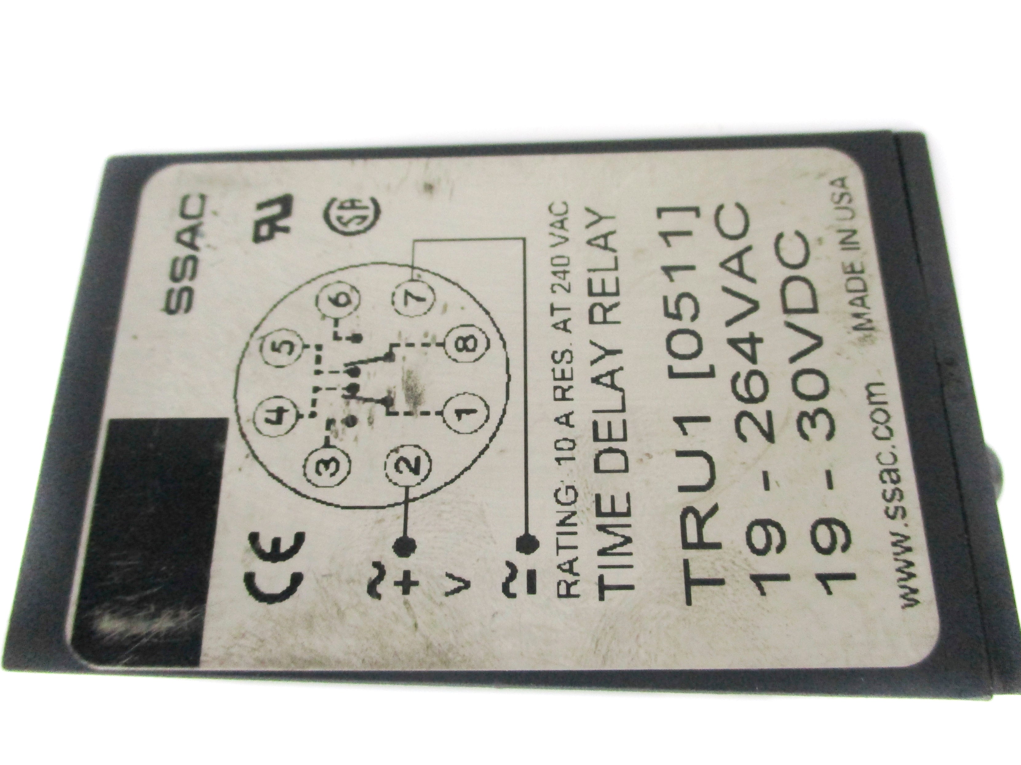 SSAC TRU10511 264VAC 30VDC NSNP