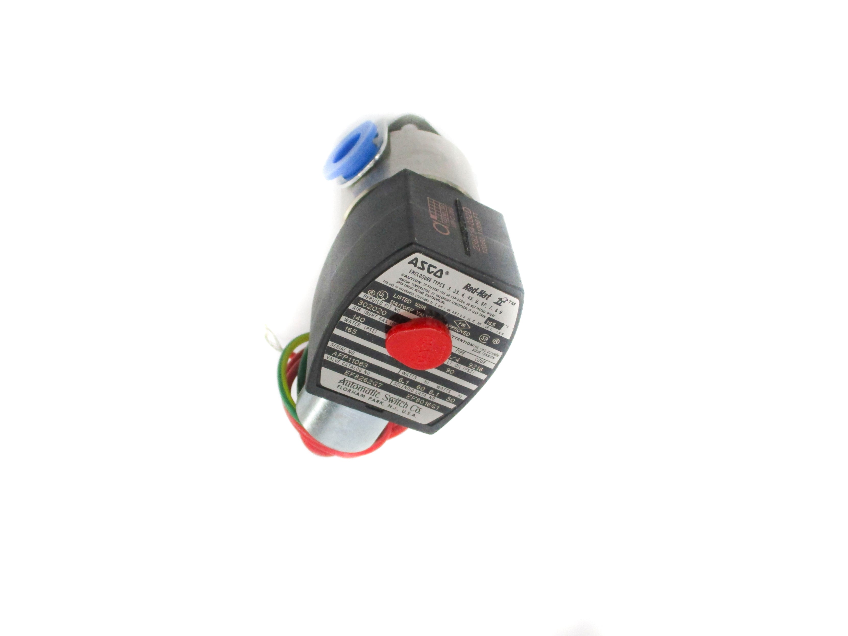 ASCO EF8262G7 120/160 110/50 NSMP