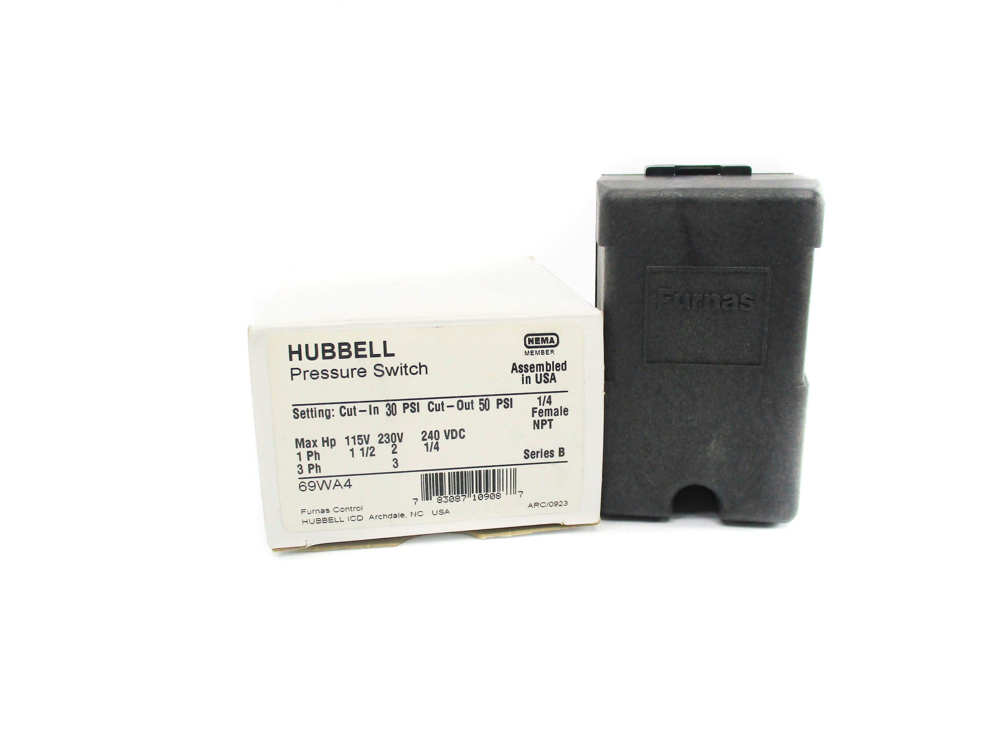 HUBBELL 69WA4 SER. B 50PSI NSMP