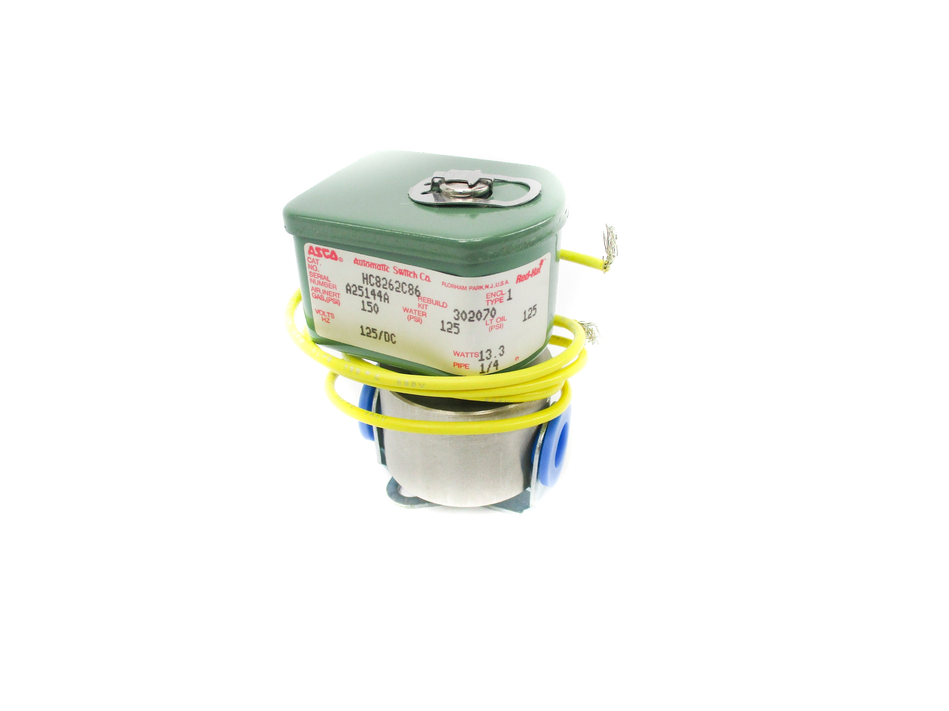 ASCO HC8262C86 125VDC 125PSI NSMP