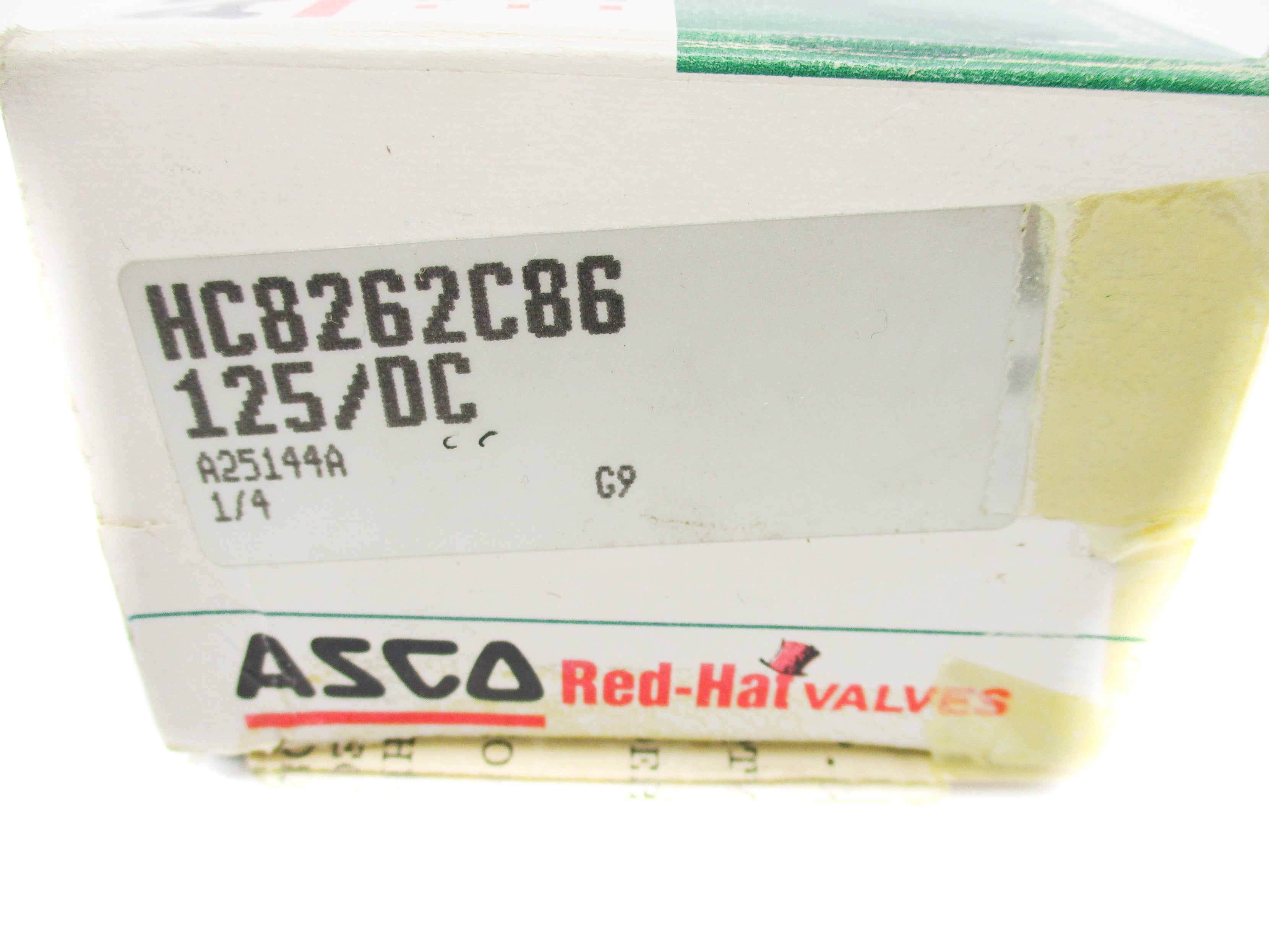 ASCO HC8262C86 125VDC 125PSI NSMP