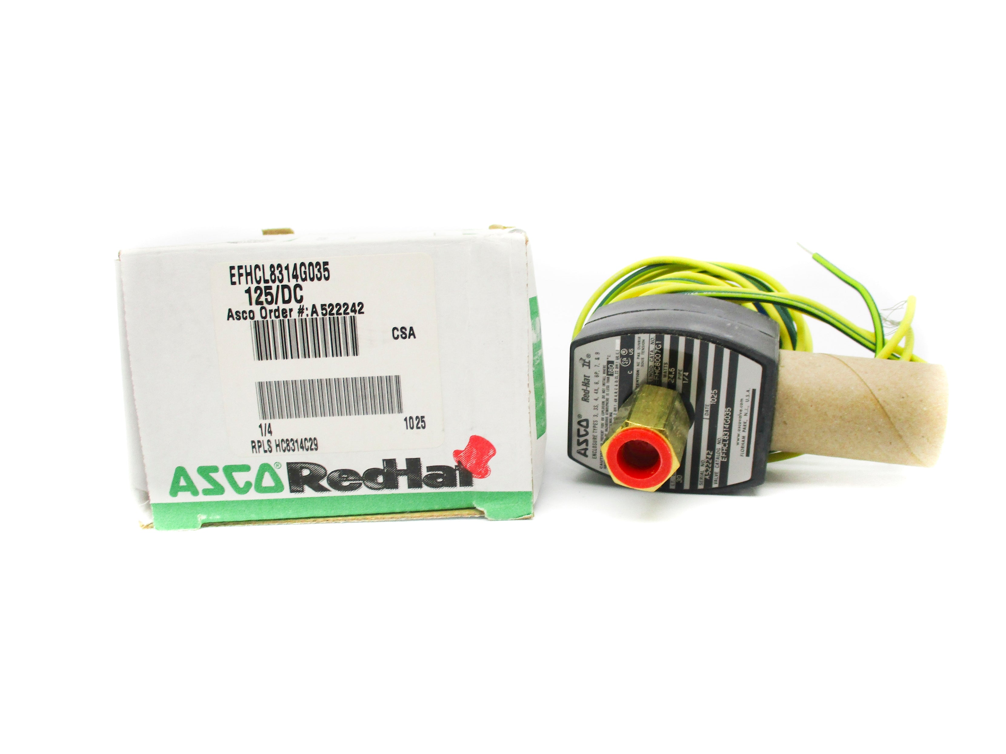 ASCO EFHCL8314G035 125VDC NSMP