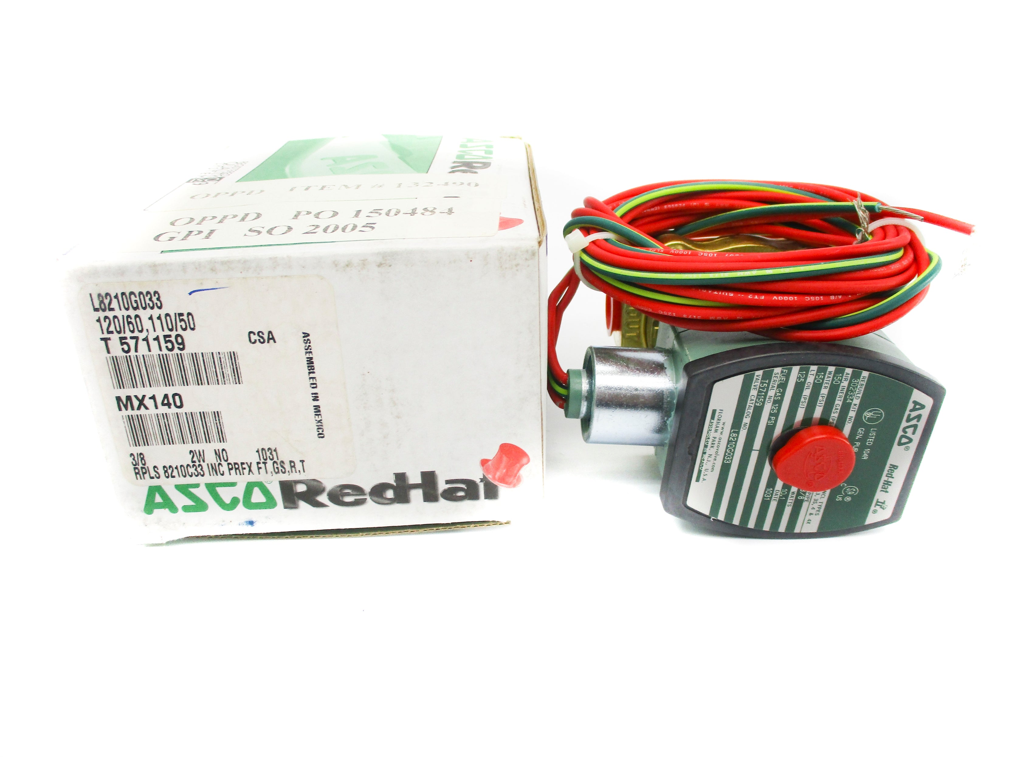 ASCO L8210G033 110/120V NSMP