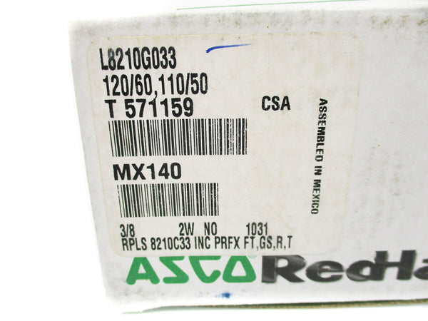 ASCO L8210G033 110/120V NSMP