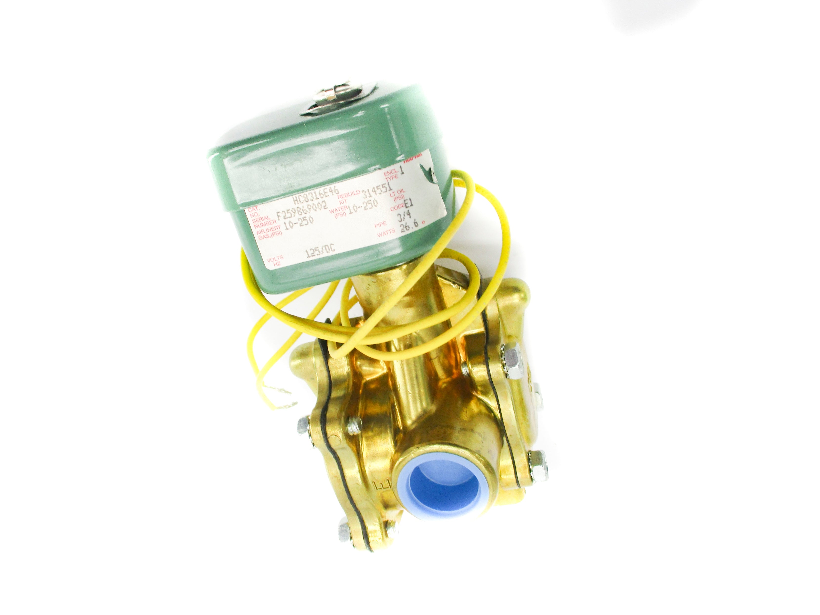 ASCO HC8316E46 125VDC NSMP