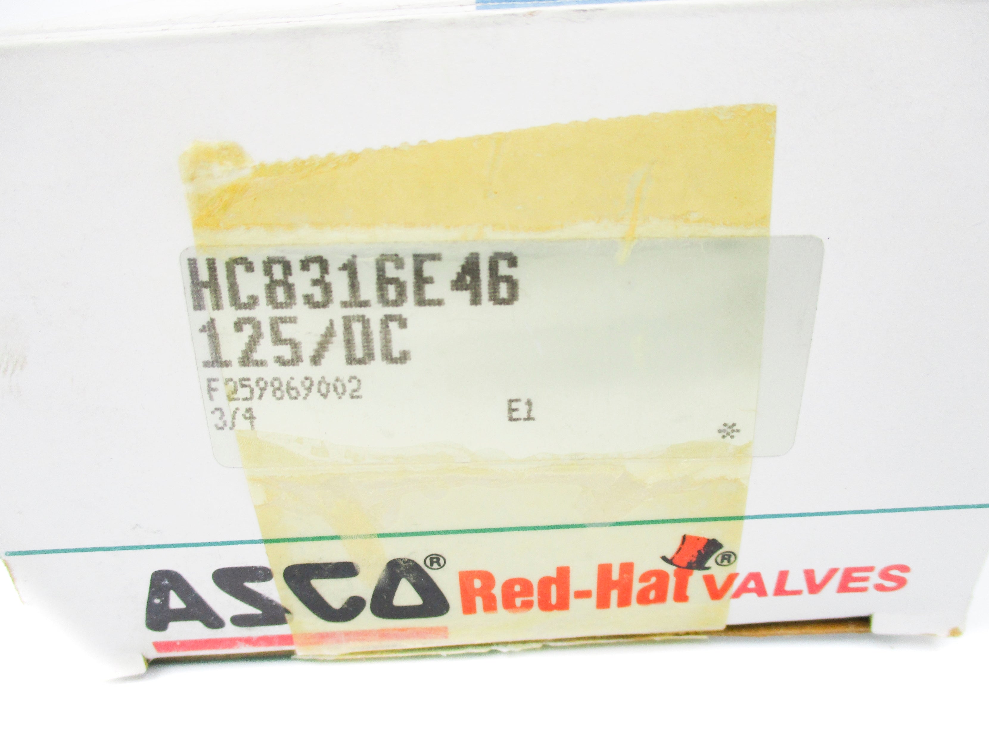 ASCO HC8316E46 125VDC NSMP