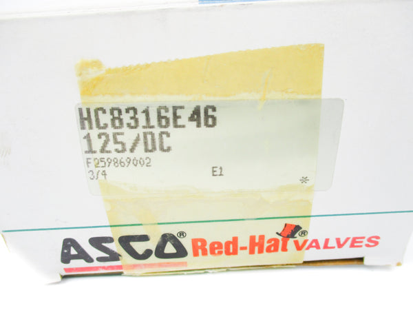 ASCO HC8316E46 125VDC NSMP