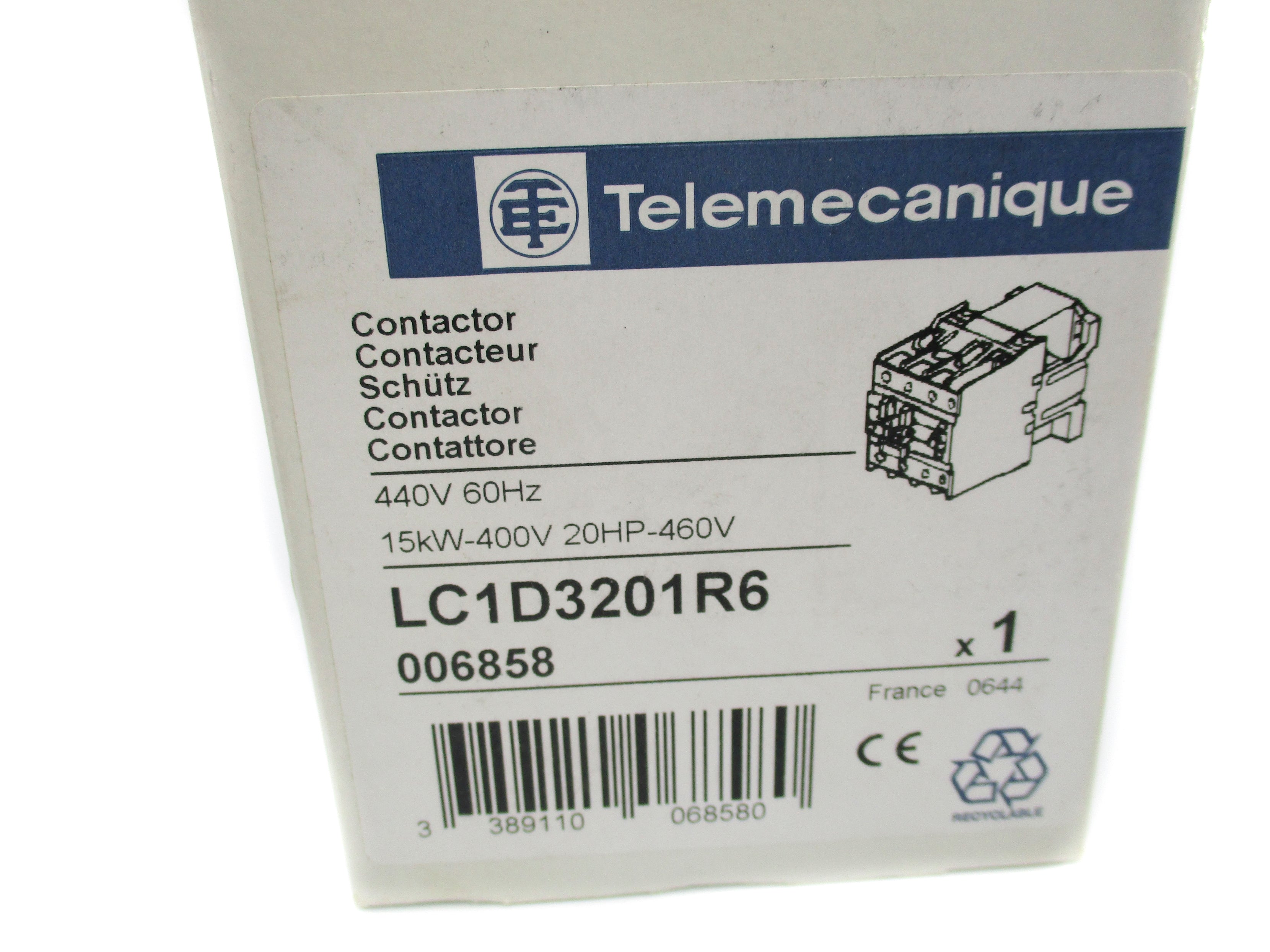 TELEMECANIQUE LC1D3201R6 440V NSMP