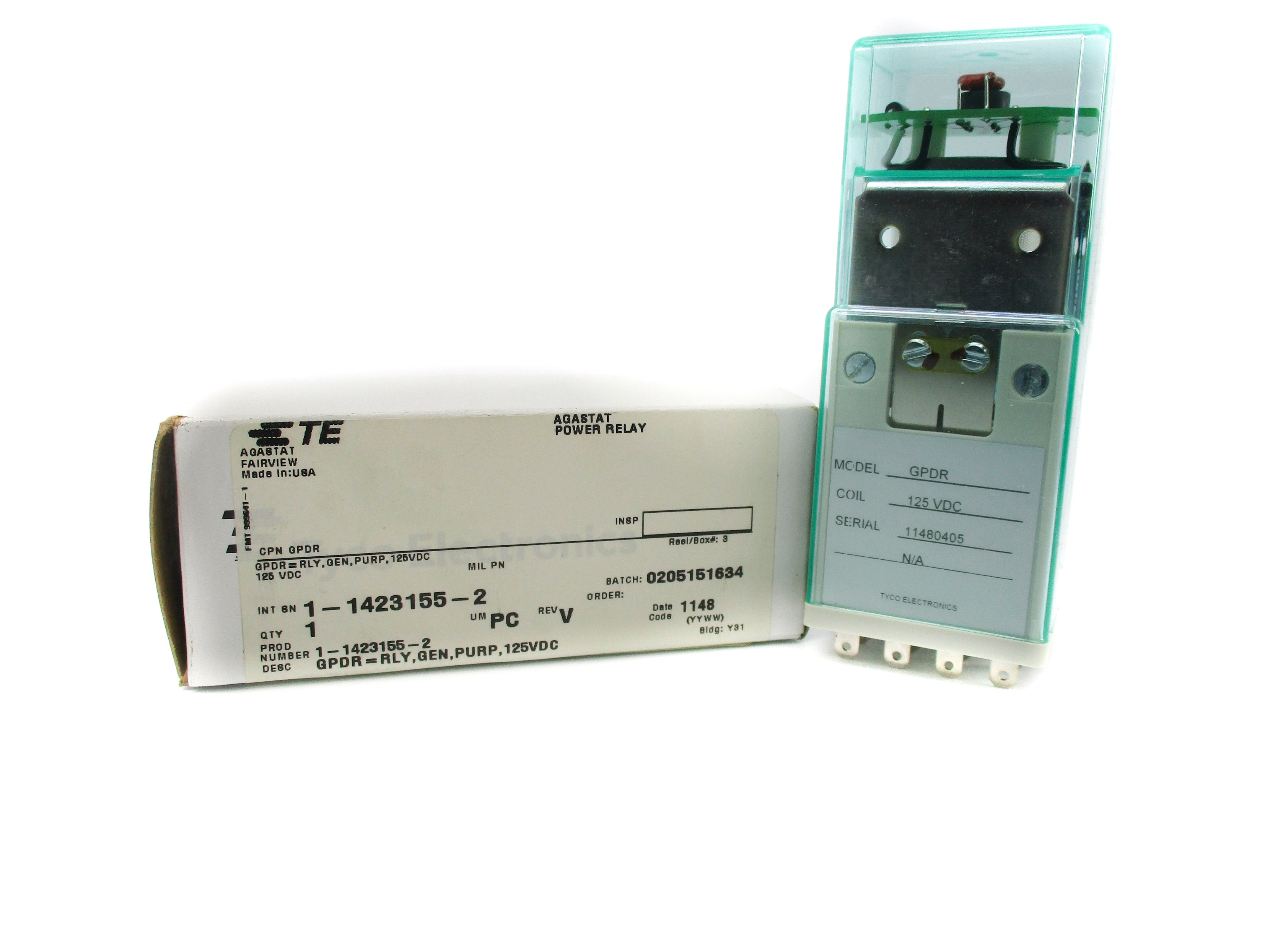 TYCO GPDR 125VDC NSMP