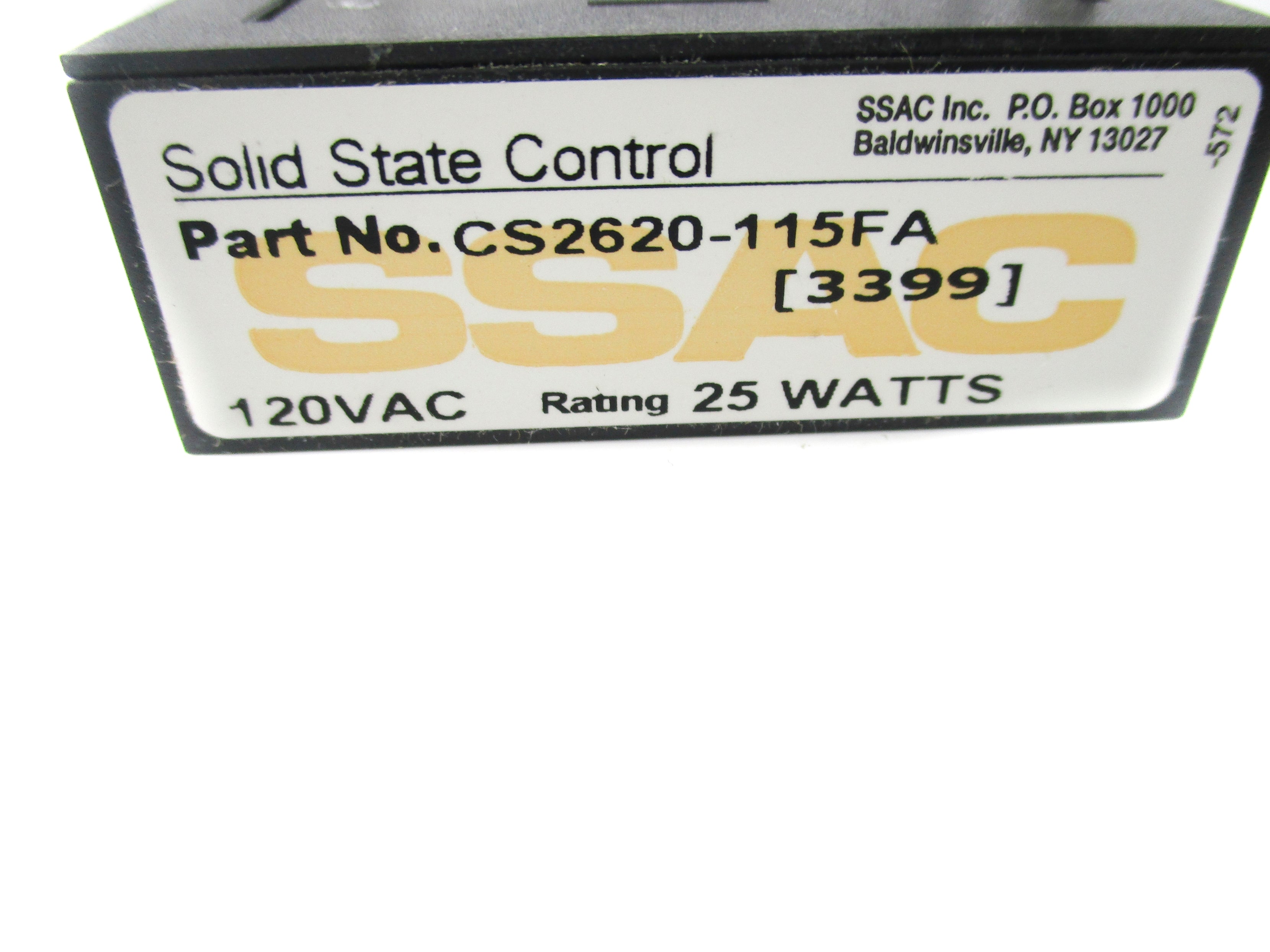 SSAC CS2620-115FA UNMP