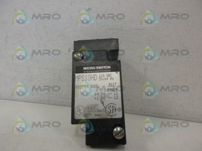 MICRO SWITCH MPS10HD EMITTER BASE *NEW NO BOX*