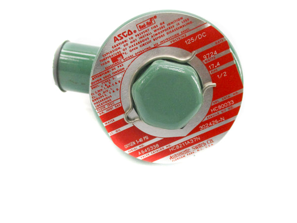 ASCO HC8211A37N 125VDC 5-40PSI NSMP